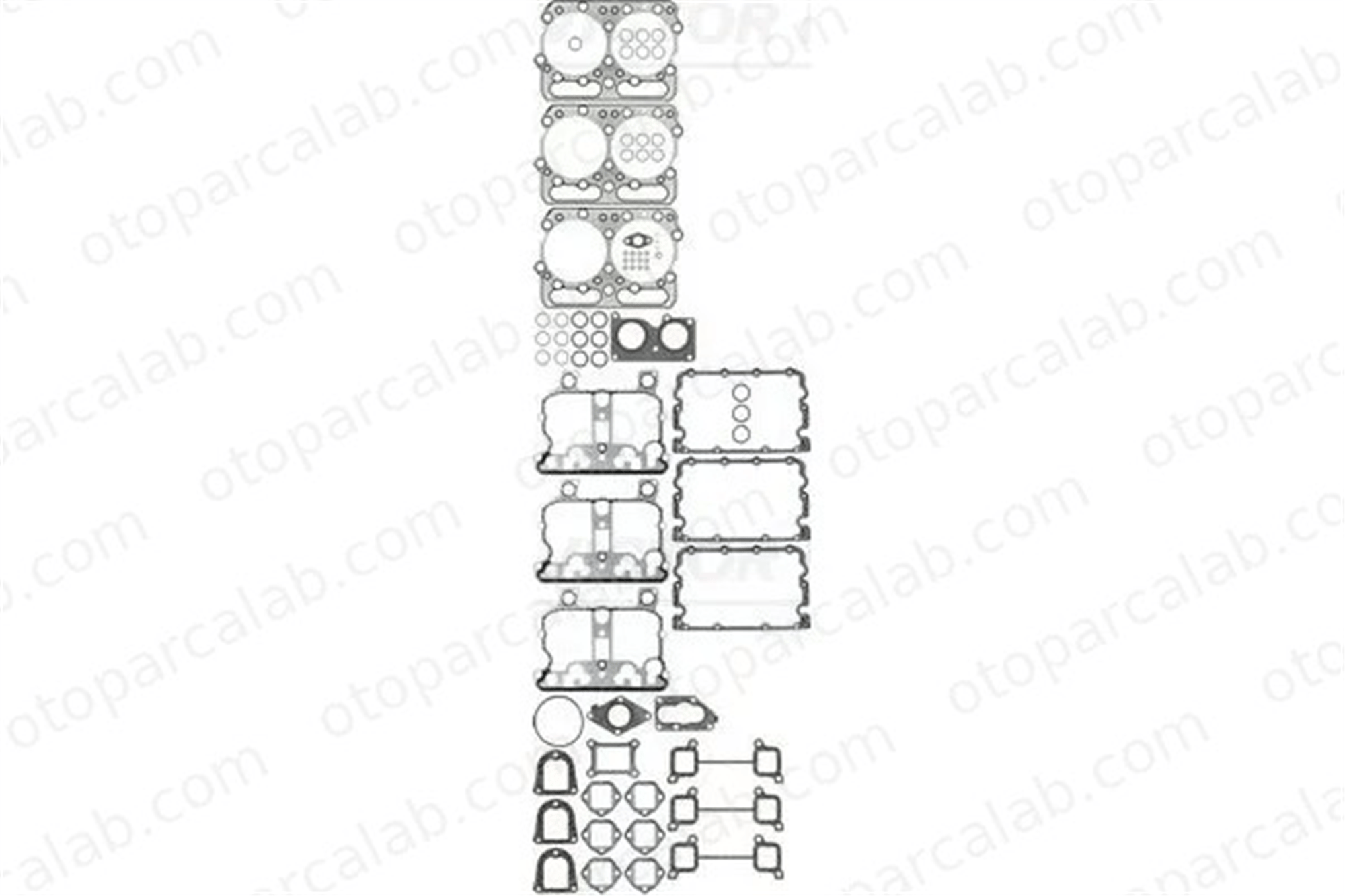 REINZ 02-36580-01 Takım Conta DAF XF II XD 23658001 02-36580-01