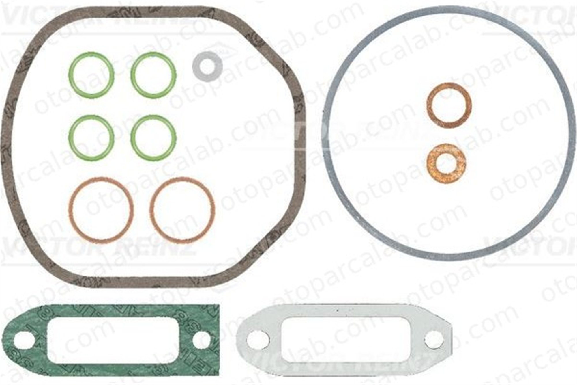 REINZ 03-12612-05 Takım Conta FENDT Farmer DEUTZ-FAHR AGROTRON 31261205 03-12612-05