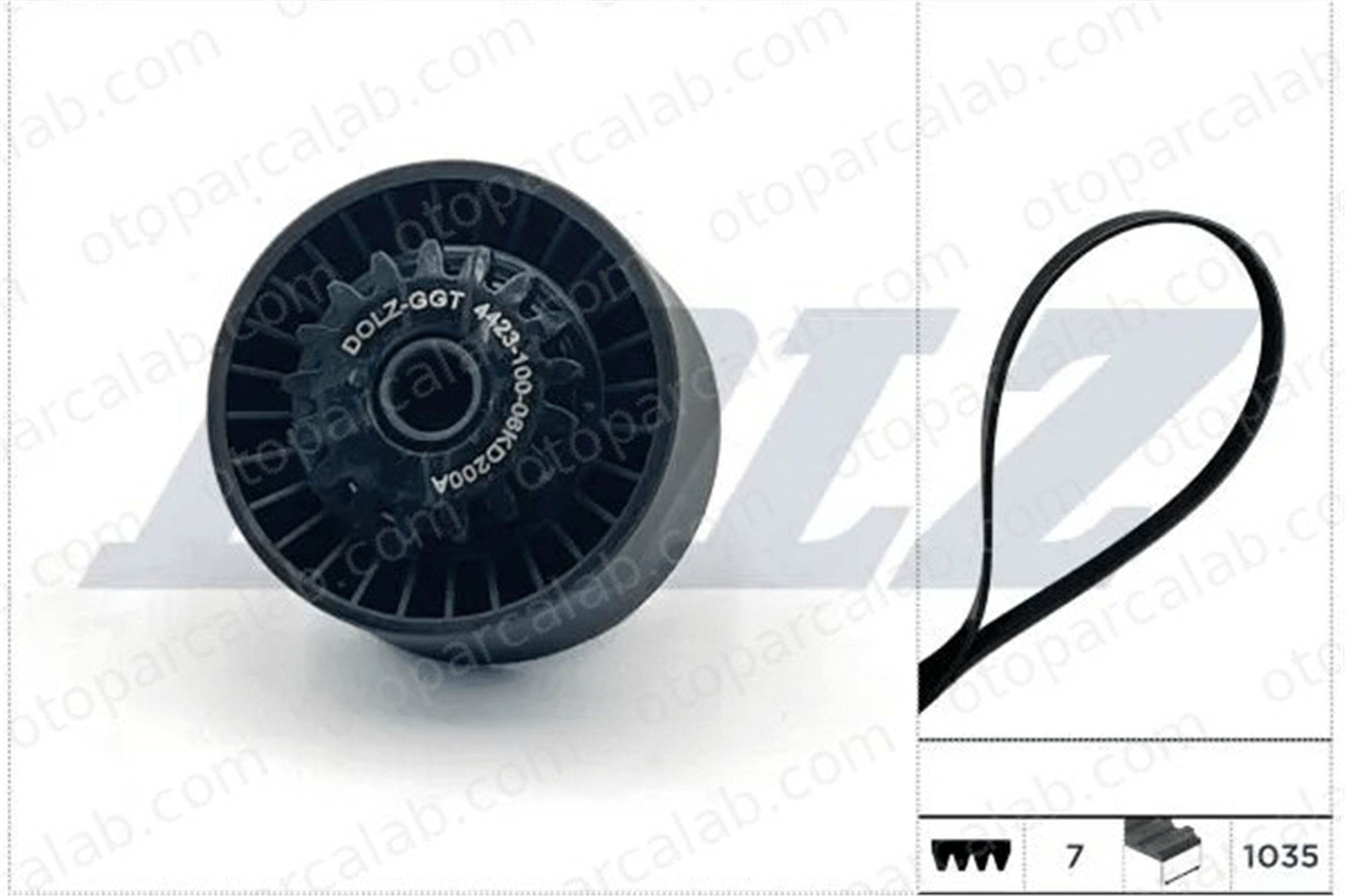 RENAULT ORJINAL 117200033R Vantilatör Kayış Seti DACIA LOGAN II LOGAN MCV II 117200033R 7701478934