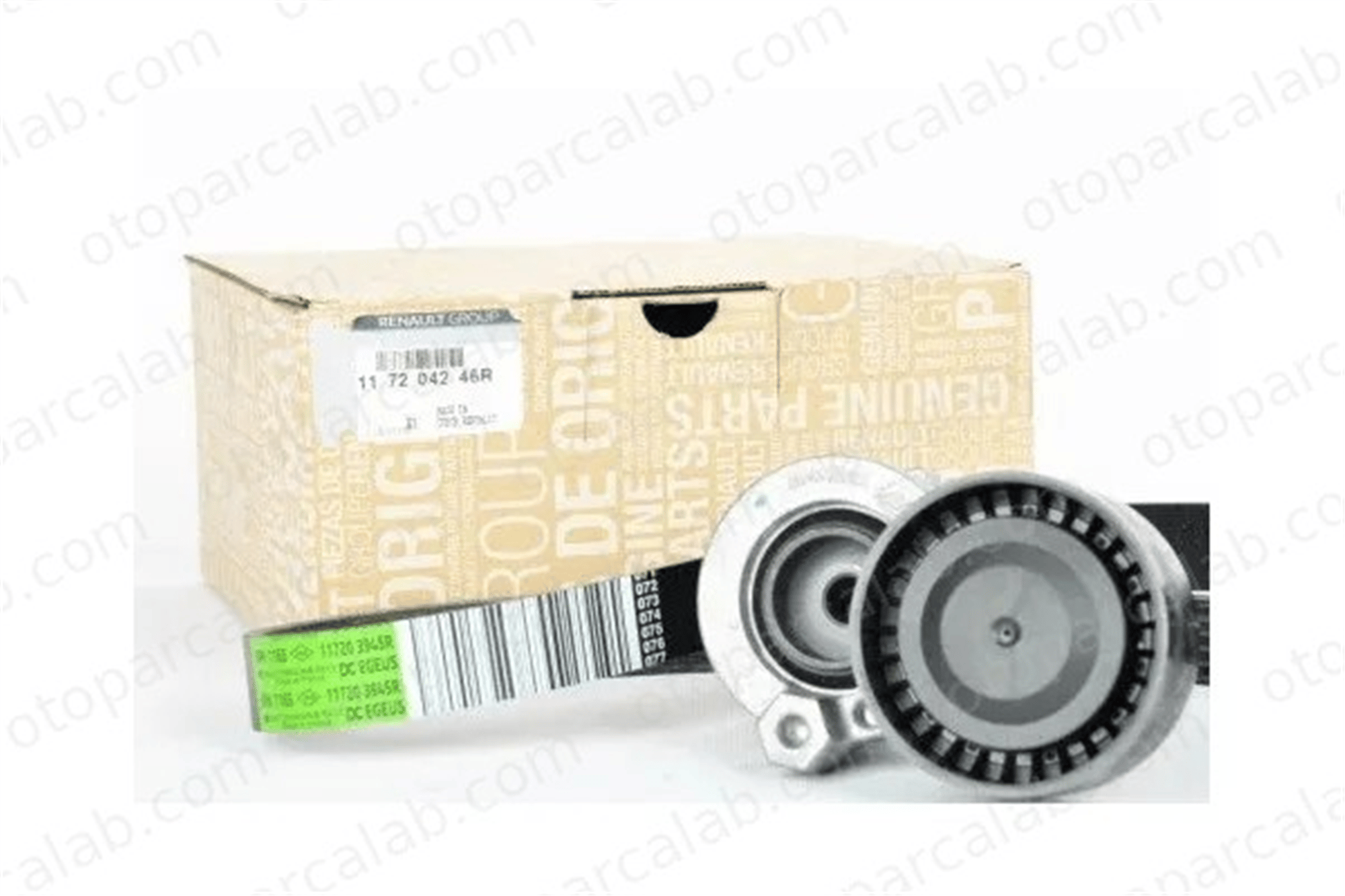 RENAULT ORJINAL 117204246R Vantilatör Kayış Seti RENAULT KANGOO / GRAND KANGOO II MERCEDES-BENZ CITAN Kasa/büyük limuzin 117204246R 117203945R