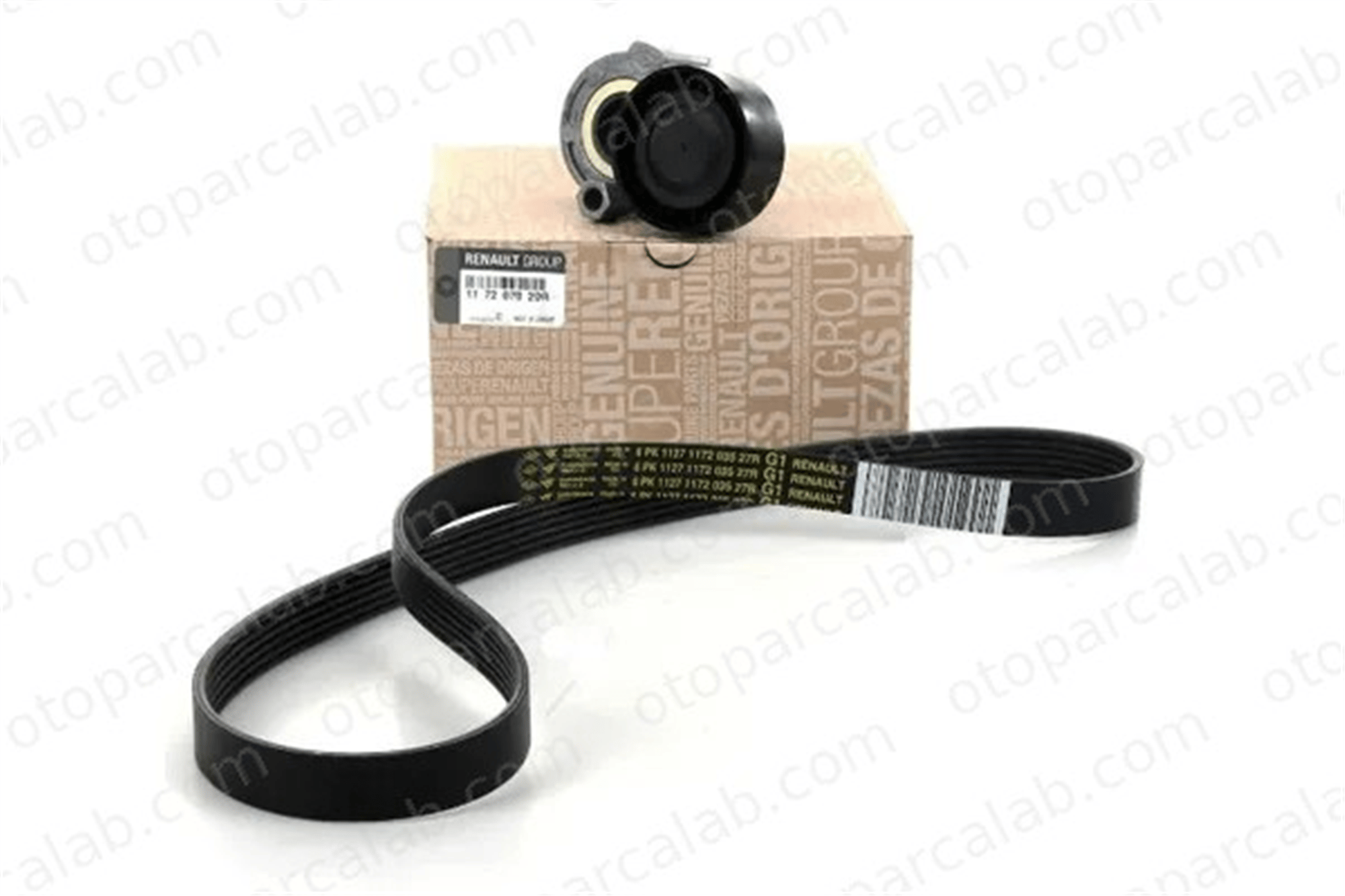 RENAULT ORJINAL 117207020R Vantilatör Kayış Seti RENAULT CLIO III KANGOO / GRAND KANGOO II 117207020R 117200278R