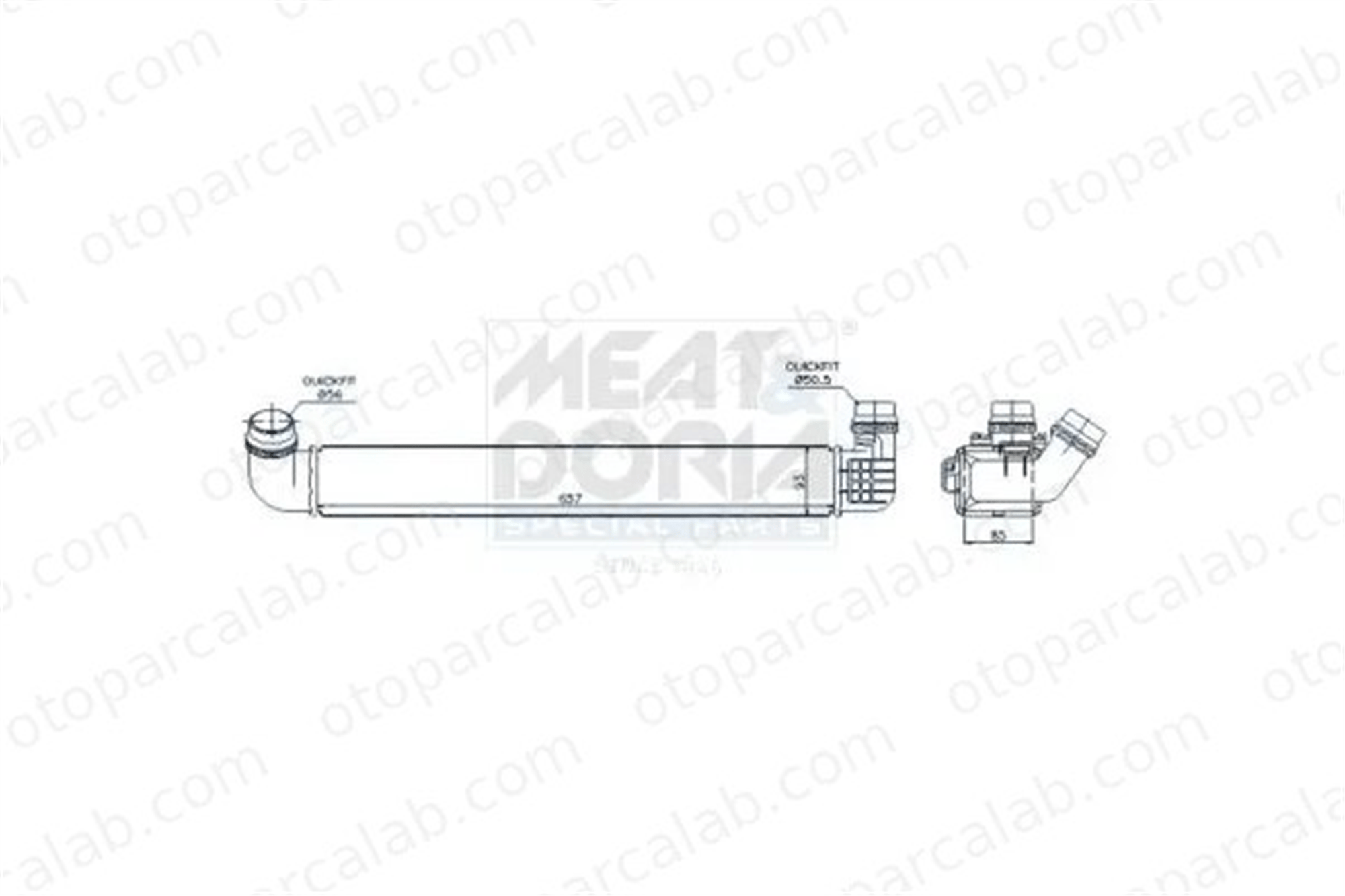 RENAULT ORJINAL 144960024R Turbo Radyatörü RENAULT FLUENCE 144960024R 144966078R