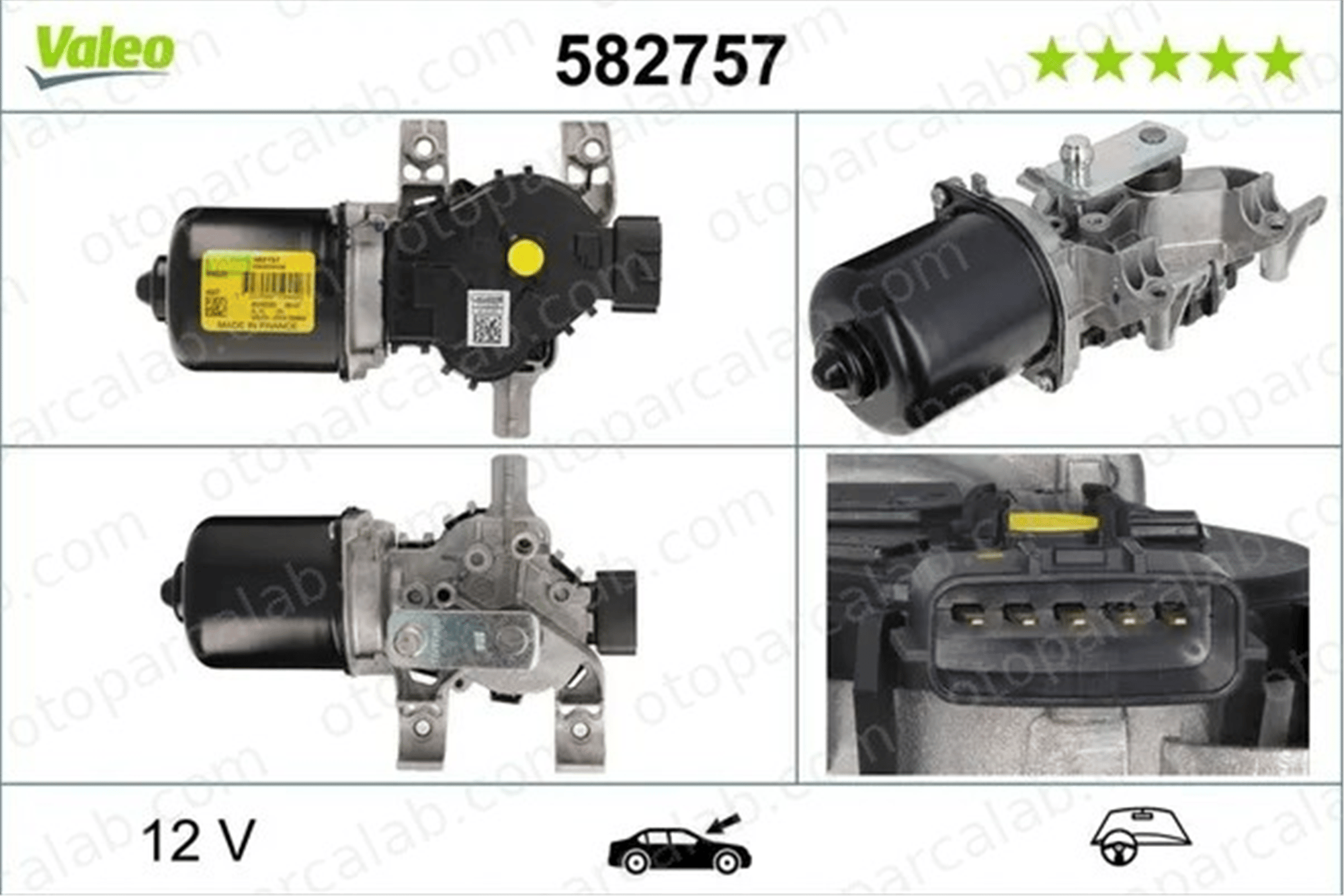 RENAULT ORJINAL 288159333R Silecek Mekanizma Motoru Ön DACIA DUSTER LOGAN II 288159333R