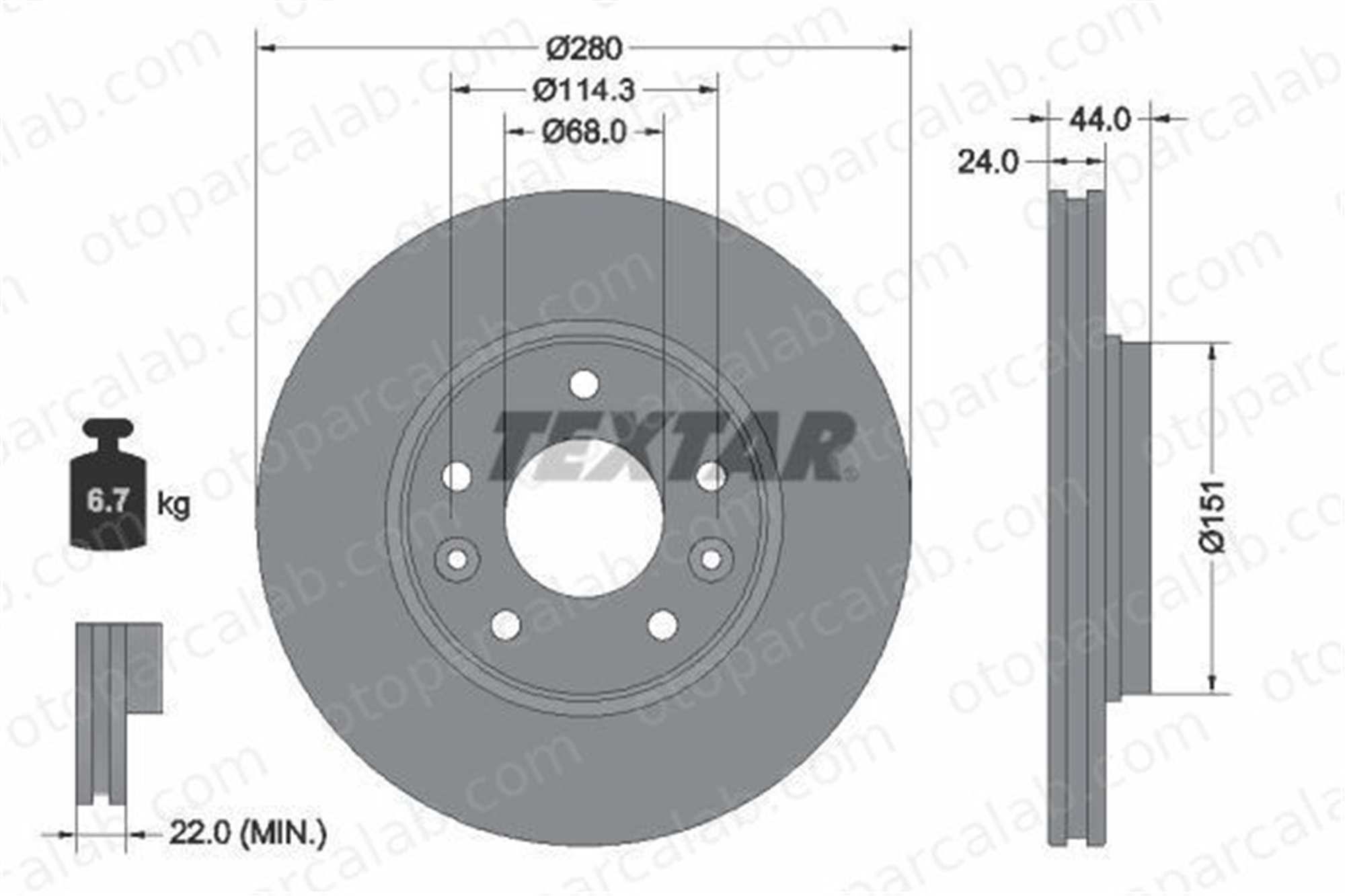 RENAULT ORJINAL 402062072R Fren Disk Ayna Ön Sağ ve Sol RENAULT ARKANA I 402062072R 402066LA0A