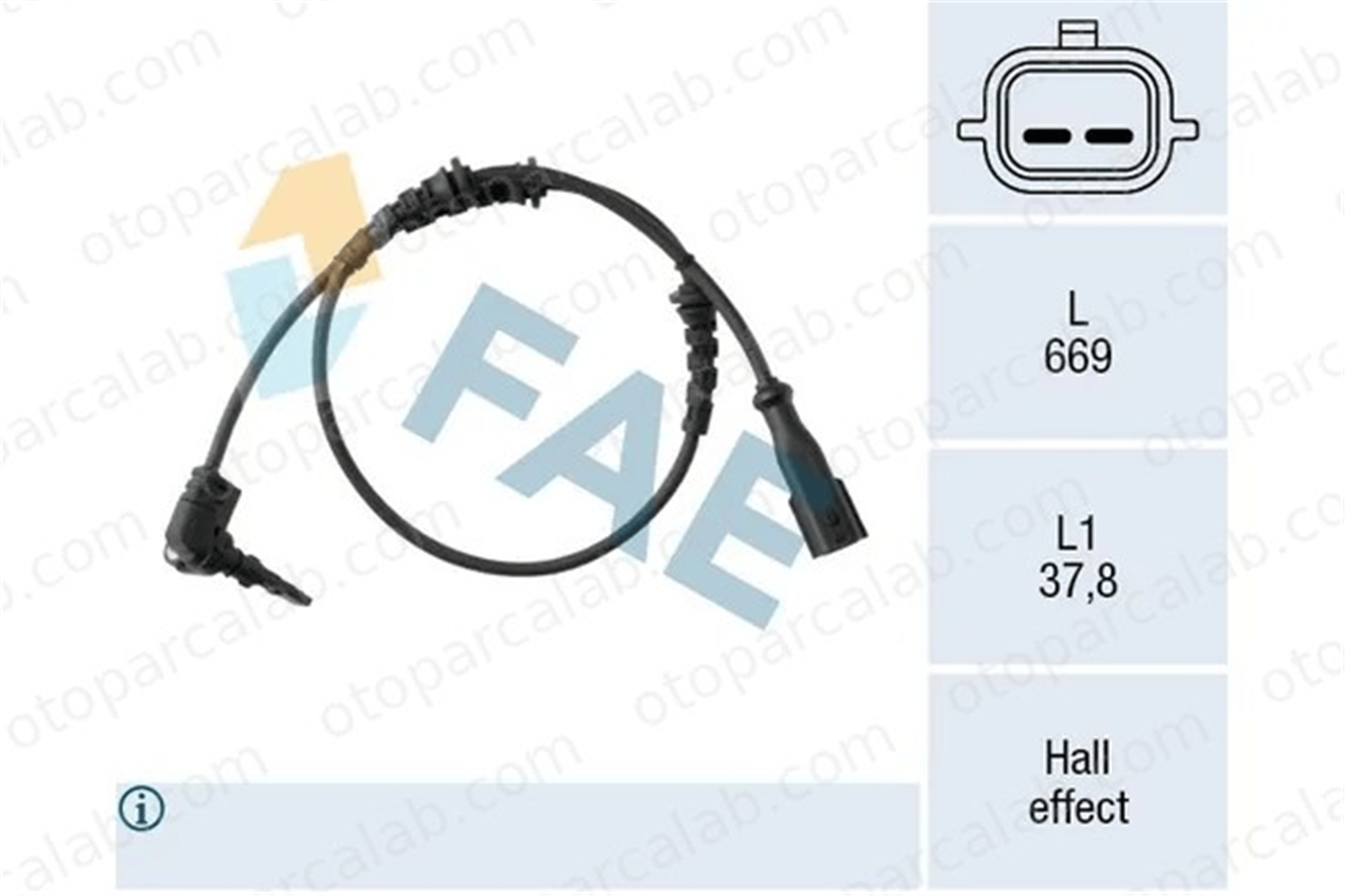 RENAULT ORJINAL 479103473R Abs Sensörü Ön Sağ veya Sol RENAULT MEGANE IV Hatchback MEGANE IV Grandtour 479103473R