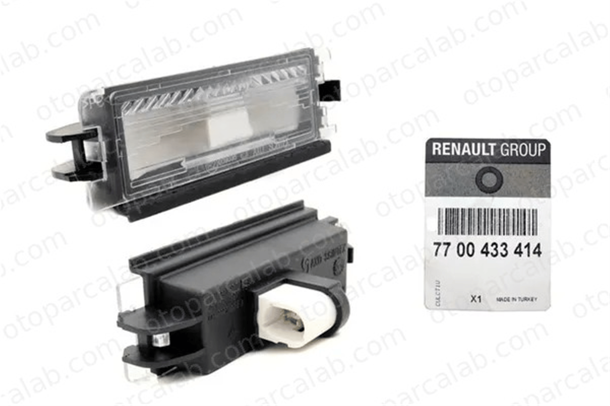 RENAULT ORJINAL 7700433414 Plaka Lambası RENAULT CLIO II DACIA LOGAN 7700433414 7700410754