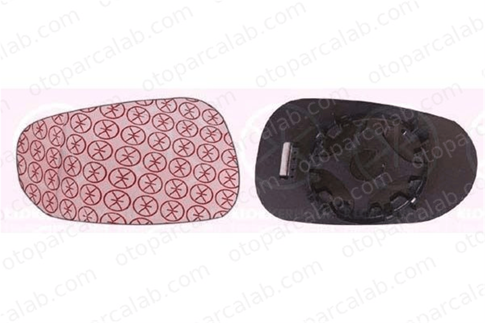 RENAULT ORJINAL 7701040254 Ayna Camı Dış Sağ RENAULT CLIO II MEGANE I Classic 7701040254 7701040255