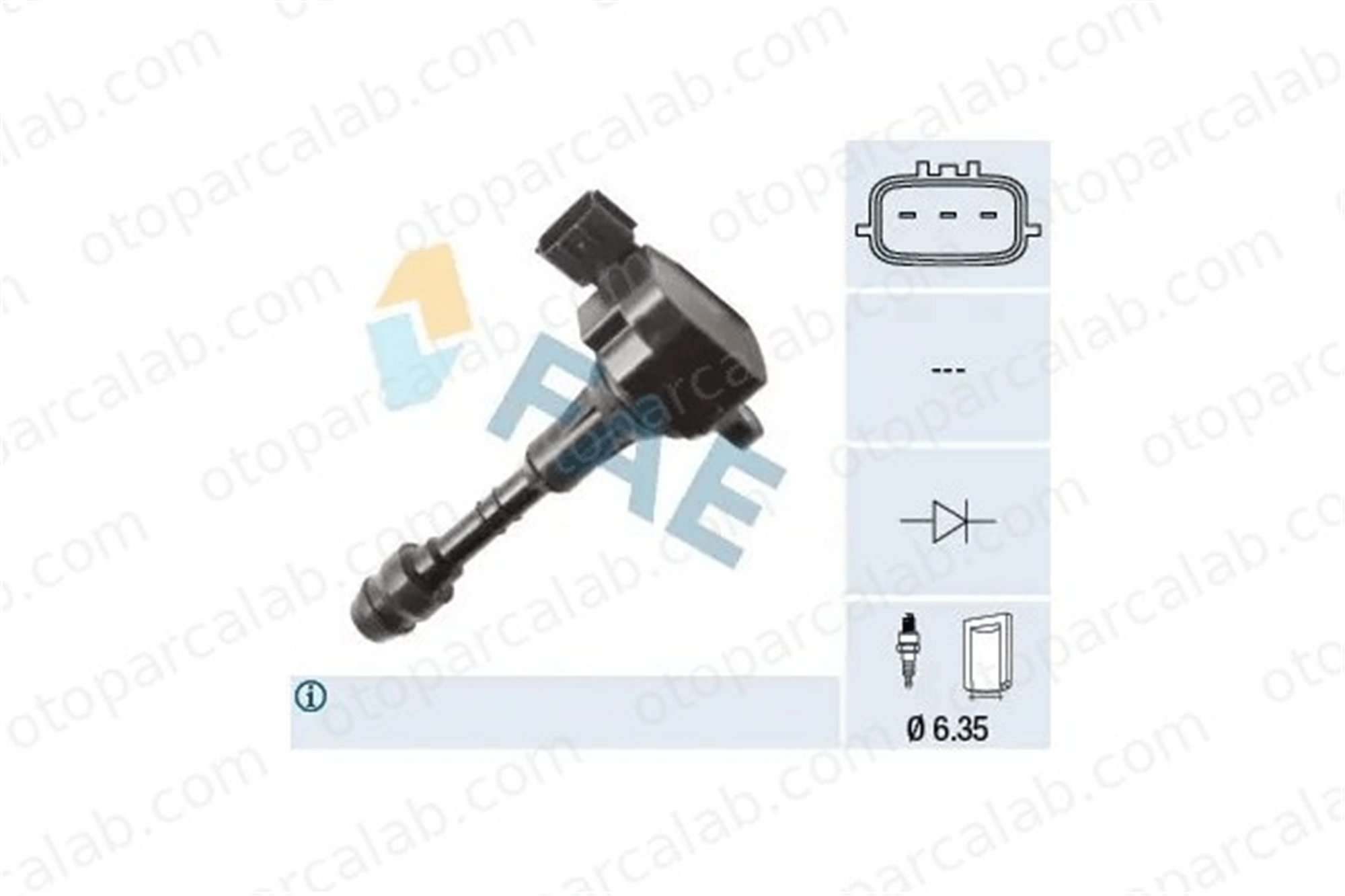 RENAULT ORJINAL 7701070071 Ateşleme Bobini NISSAN MAXIMA / MAXIMA QX V MURANO I 7701070071 133925