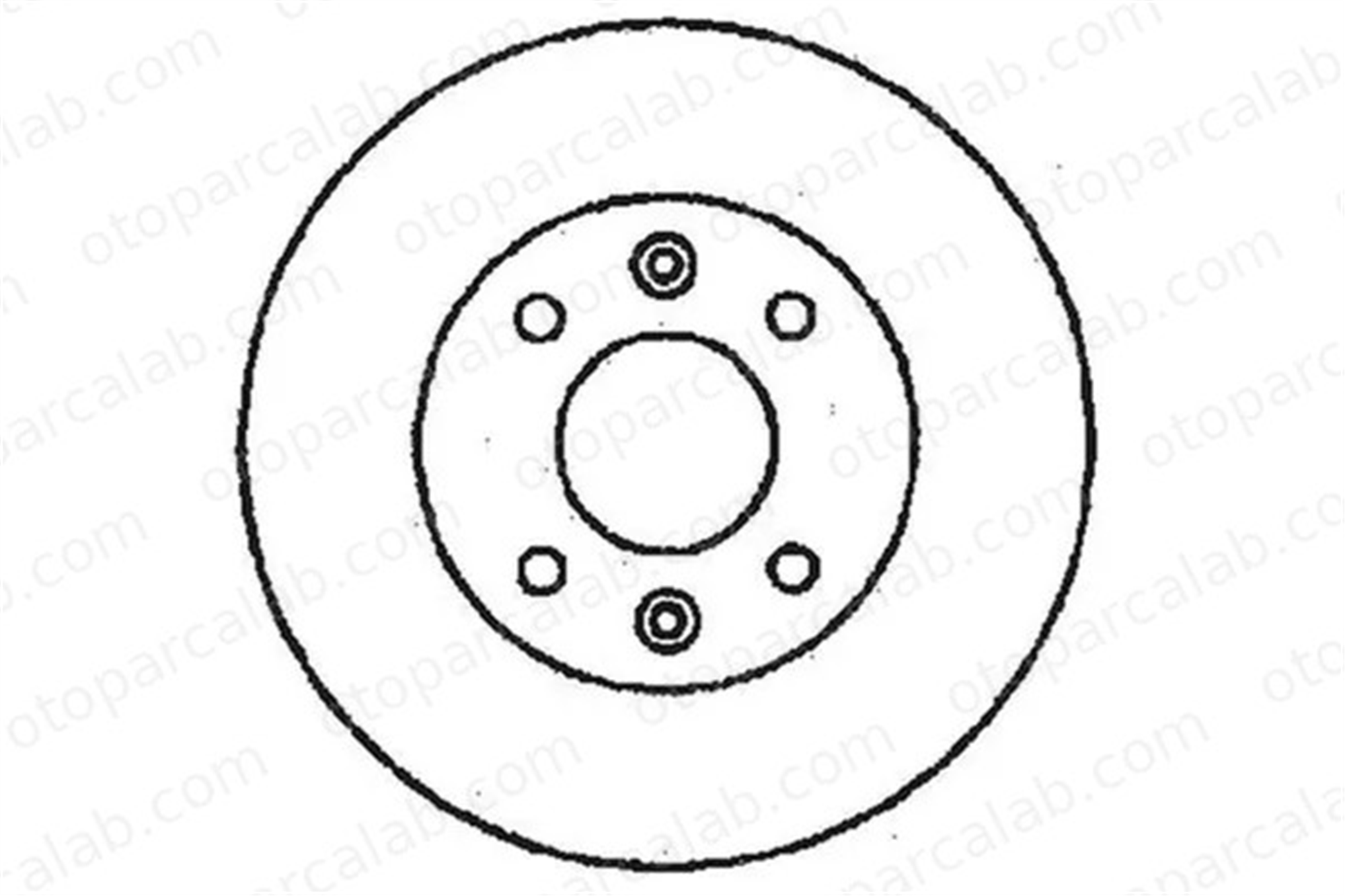 RENAULT ORJINAL 7701204282 Fren Disk Ayna Ön Sağ ve Sol RENAULT RAPID Kasa/büyük limuzin 11 7701204282 2677509716