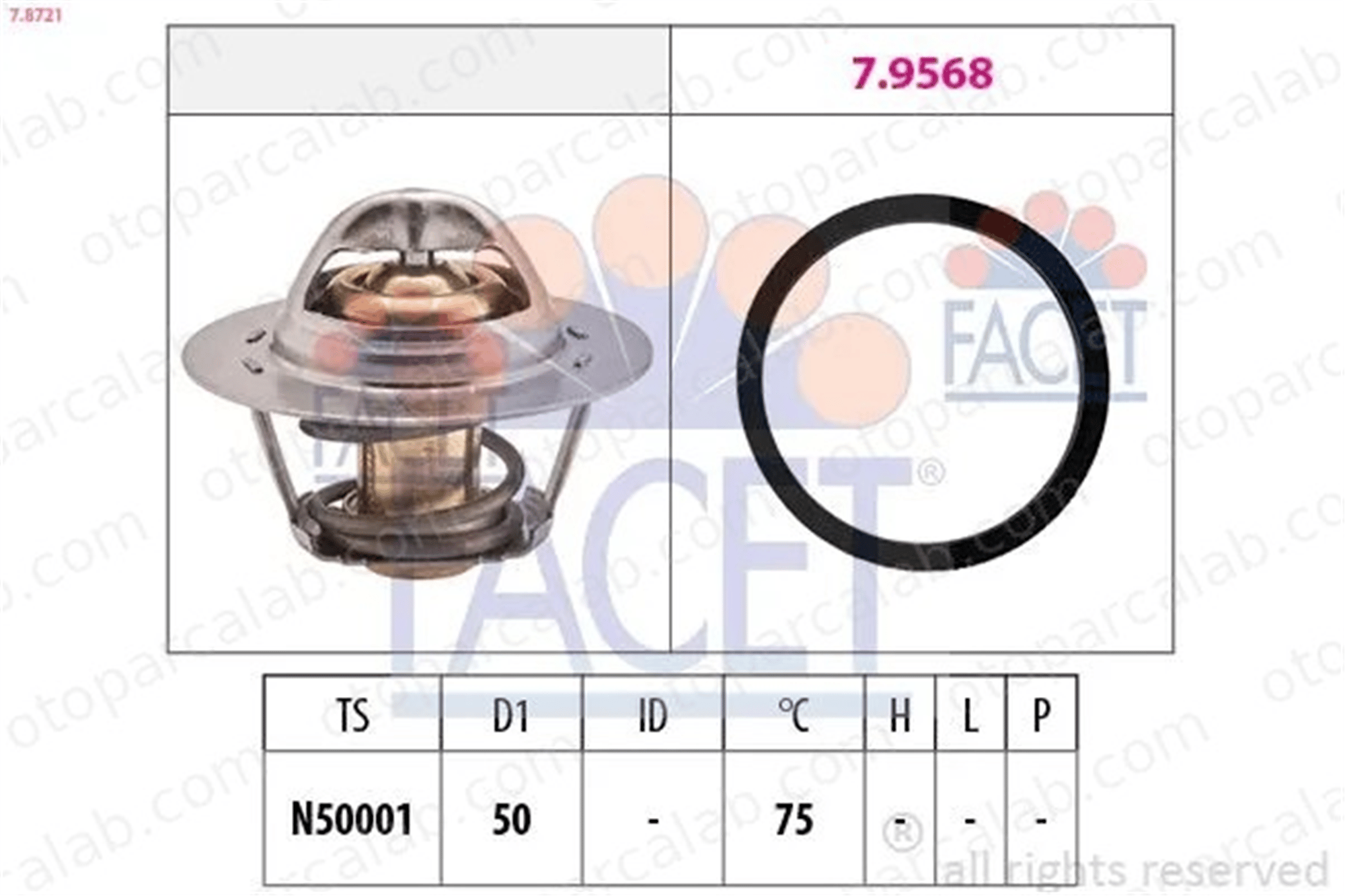 RENAULT ORJINAL 8200525397 Termostat RENAULT CLIO III 8200525397 8200772994