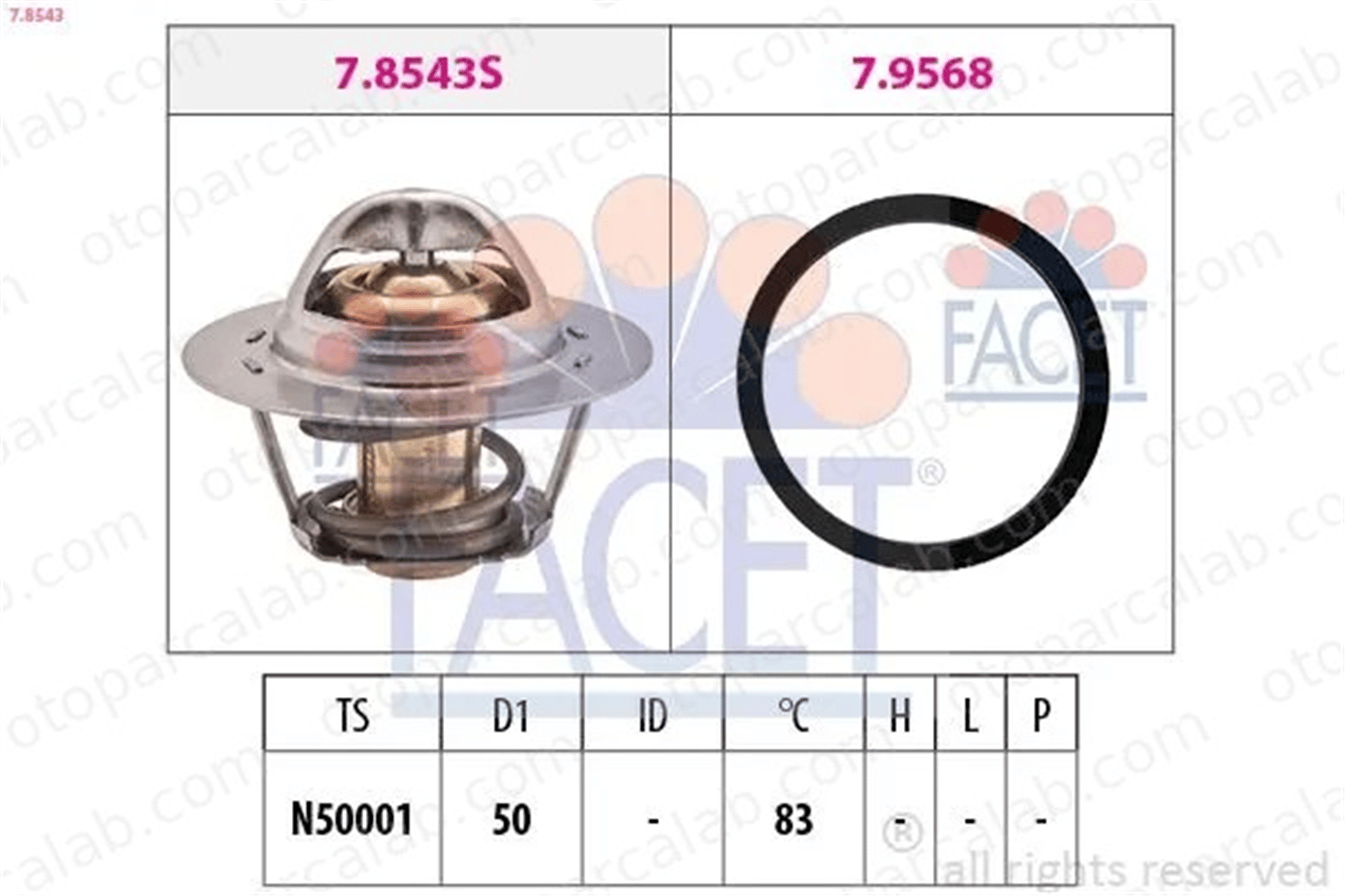 RENAULT ORJINAL 8200772990 Termostat RENAULT MEGANE III Coupe MEGANE III Grandtour 8200772990 8200030307