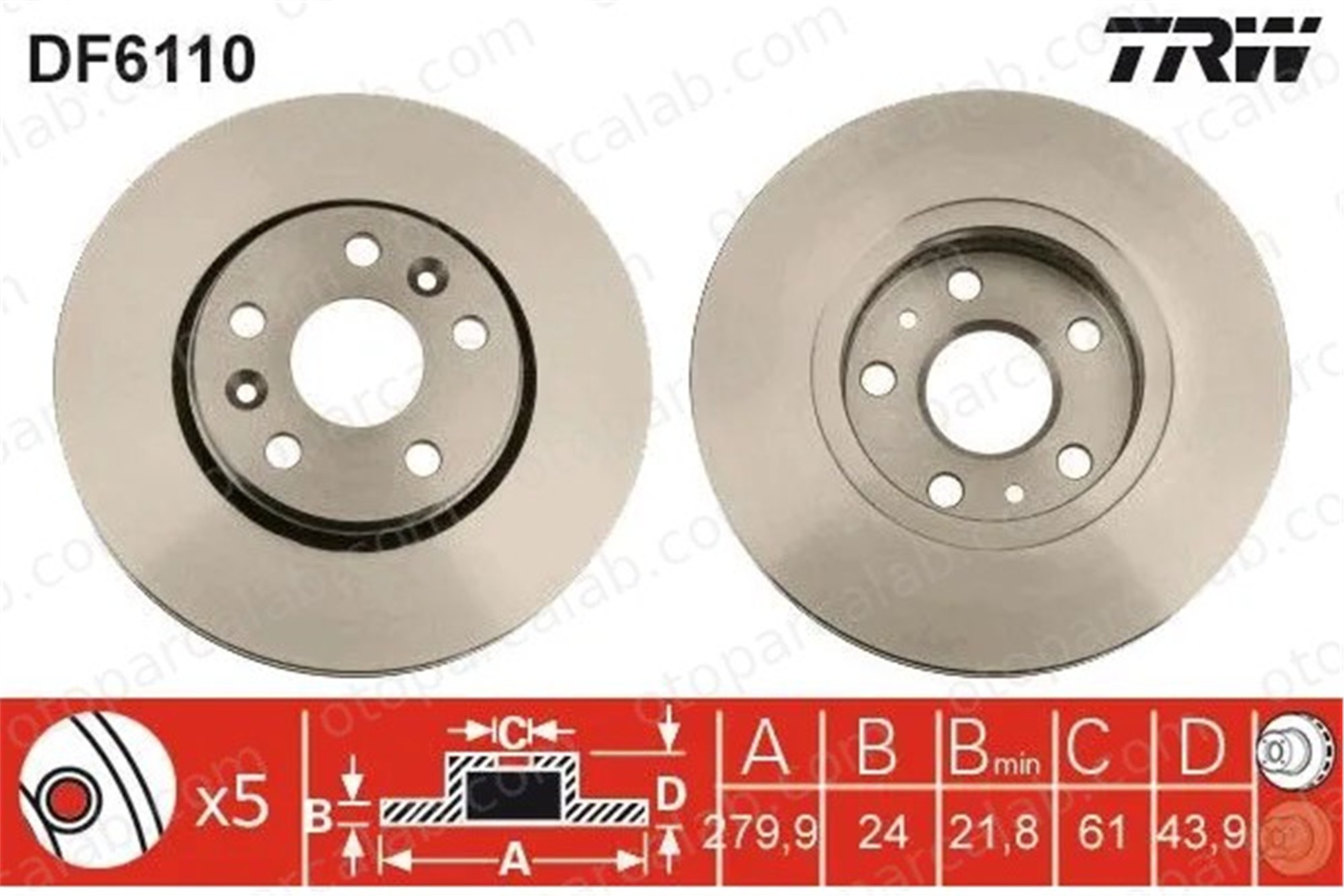 RENAULT ORJINAL 8201464604 Fren Disk Ayna Ön Sağ ve Sol RENAULT KANGOO / GRAND KANGOO II KANGOO Express 402064230R 4154200001