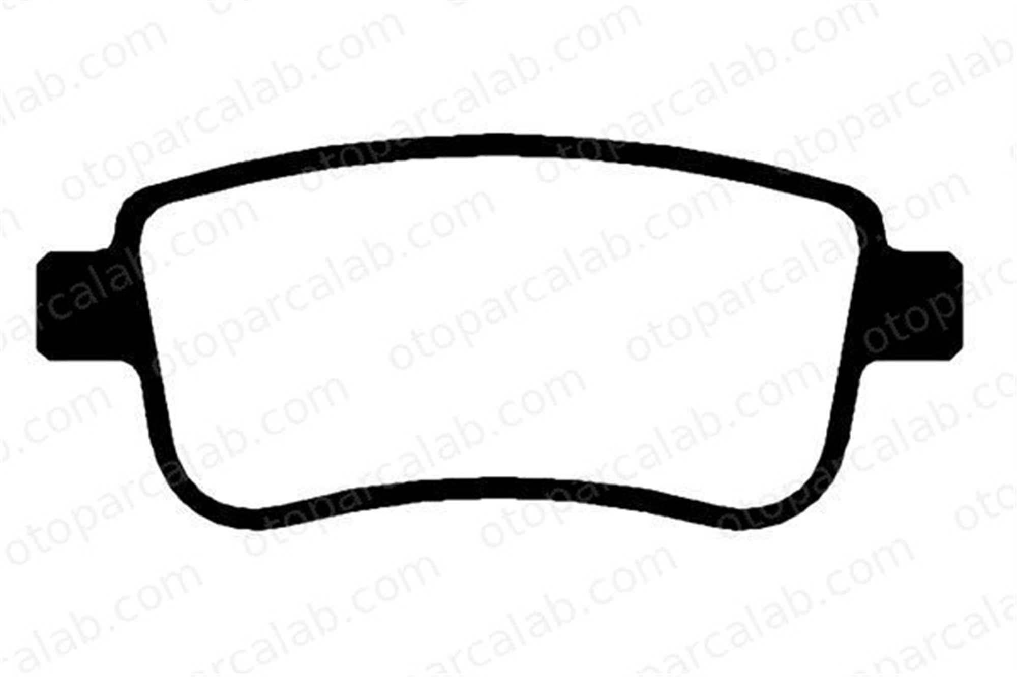 RENAULT ORJINAL 8671095336 Fren Disk Balata Arka RENAULT MEGANE III Coupe MEGANE III Hatchback 8671095336 440601416R