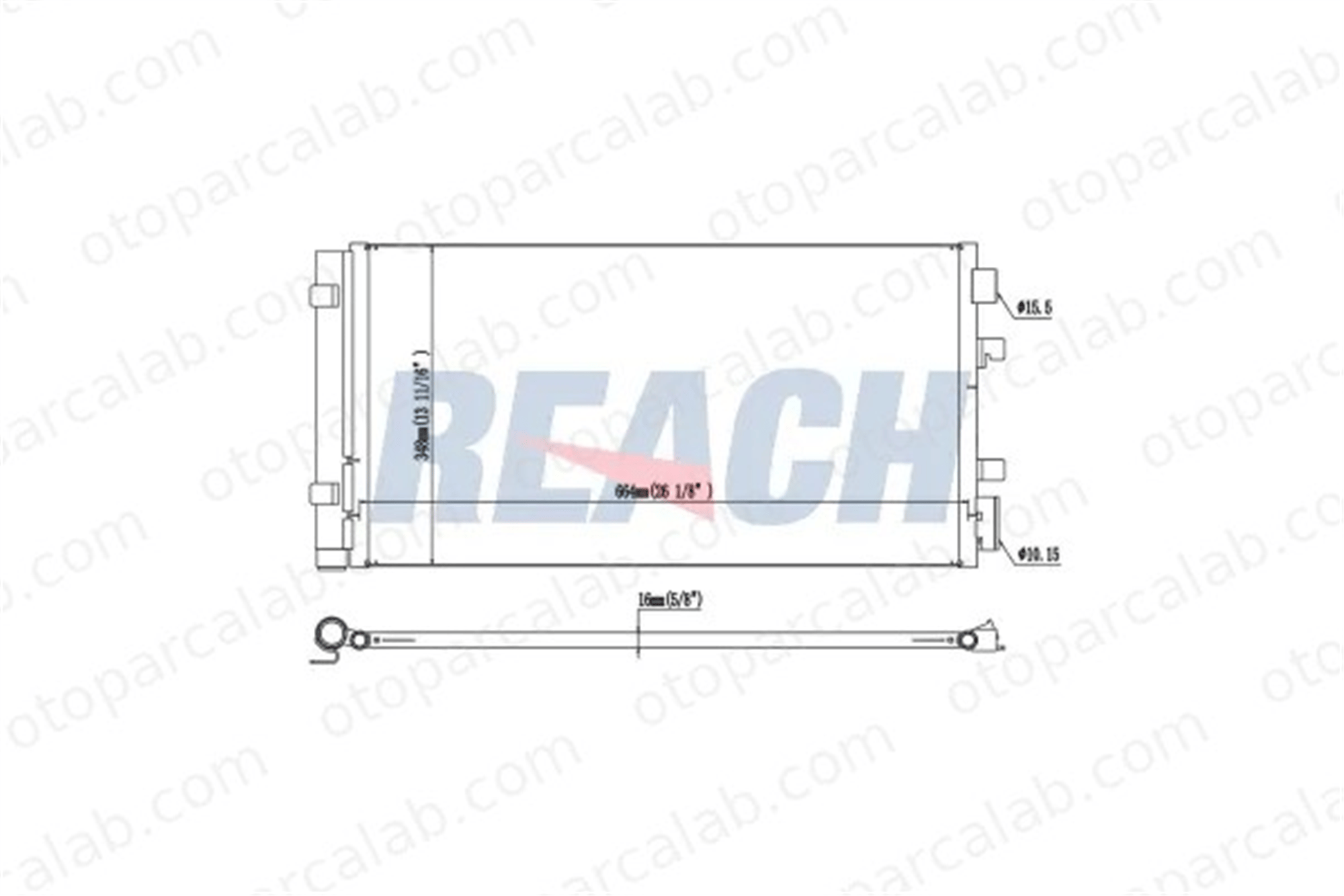 RENAULT ORJINAL 921003293R Klima Radyatörü RENAULT MEGANE III Hatchback MEGANE III Coupe 921003293R 921000294R