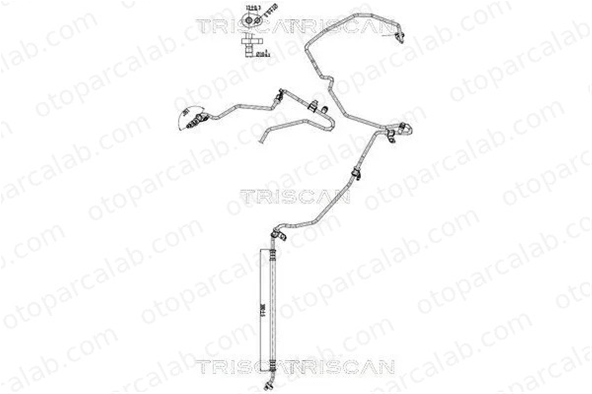 RENAULT ORJINAL 924408465R Klima Hortumu RENAULT TRAFIC III Minibüs/Otobüs TRAFIC III Panelvan/Van 924408465R 6000620795