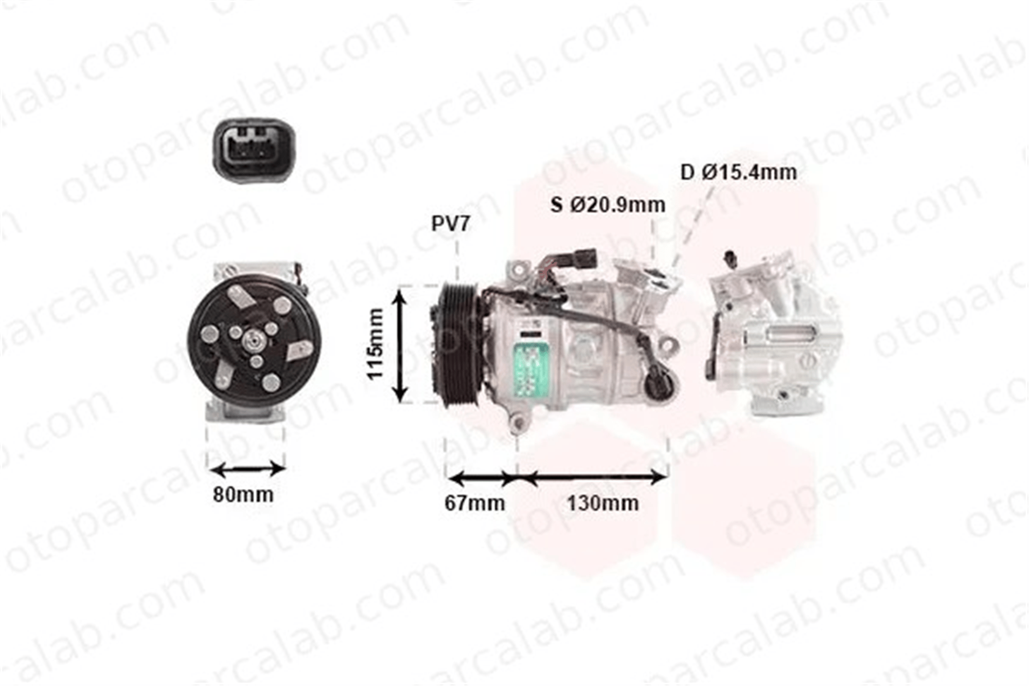 RENAULT ORJINAL 926004941R Klima Kompresörü RENAULT GRAND SCÉNIC IV SCÉNIC IV 926004941R 926001268R