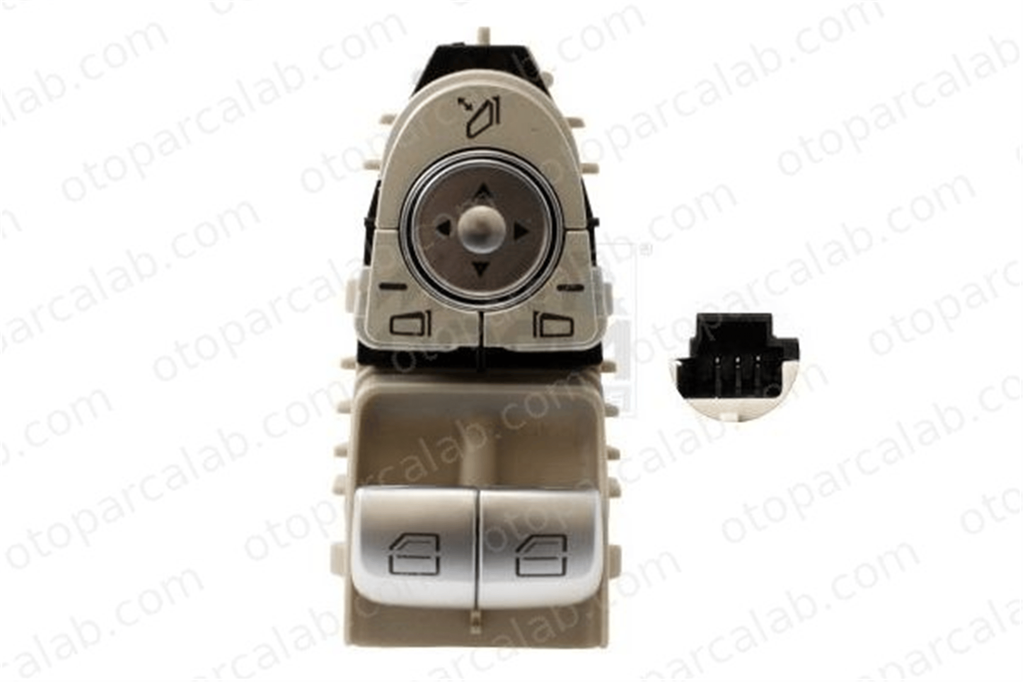 ROCKSWELL A0186 Cam Açma Düğmesi Ön Sol MERCEDES-BENZ C-SERISI Coupe VITO Panelvan/Van A2059057011 20590570119051