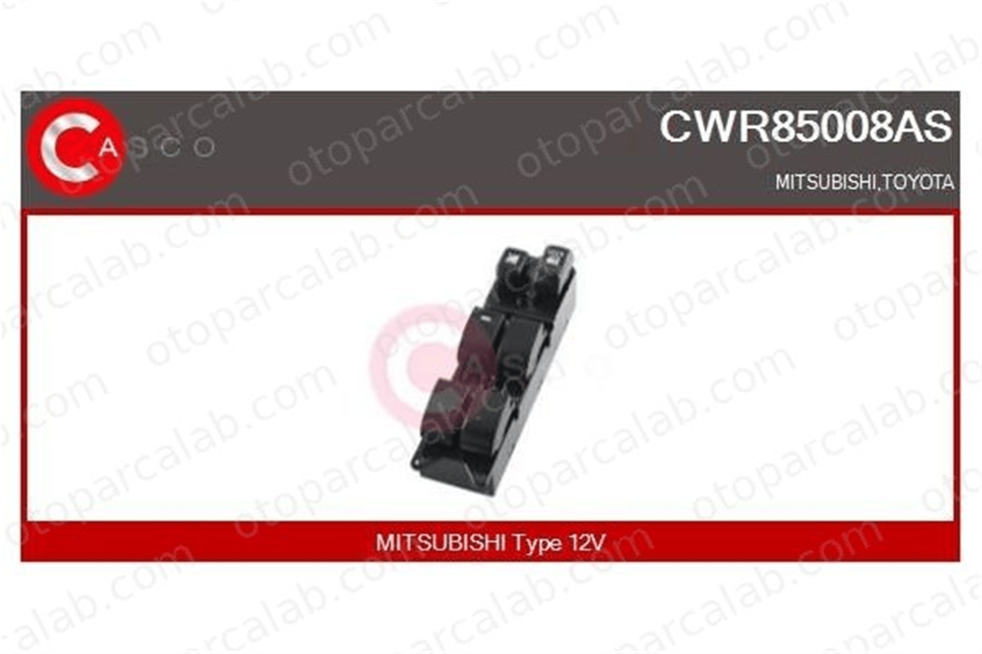 ROCKSWELL A259 Cam Açma Düğmesi Ön Sol TOYOTA COROLLA Kombi van MR587943