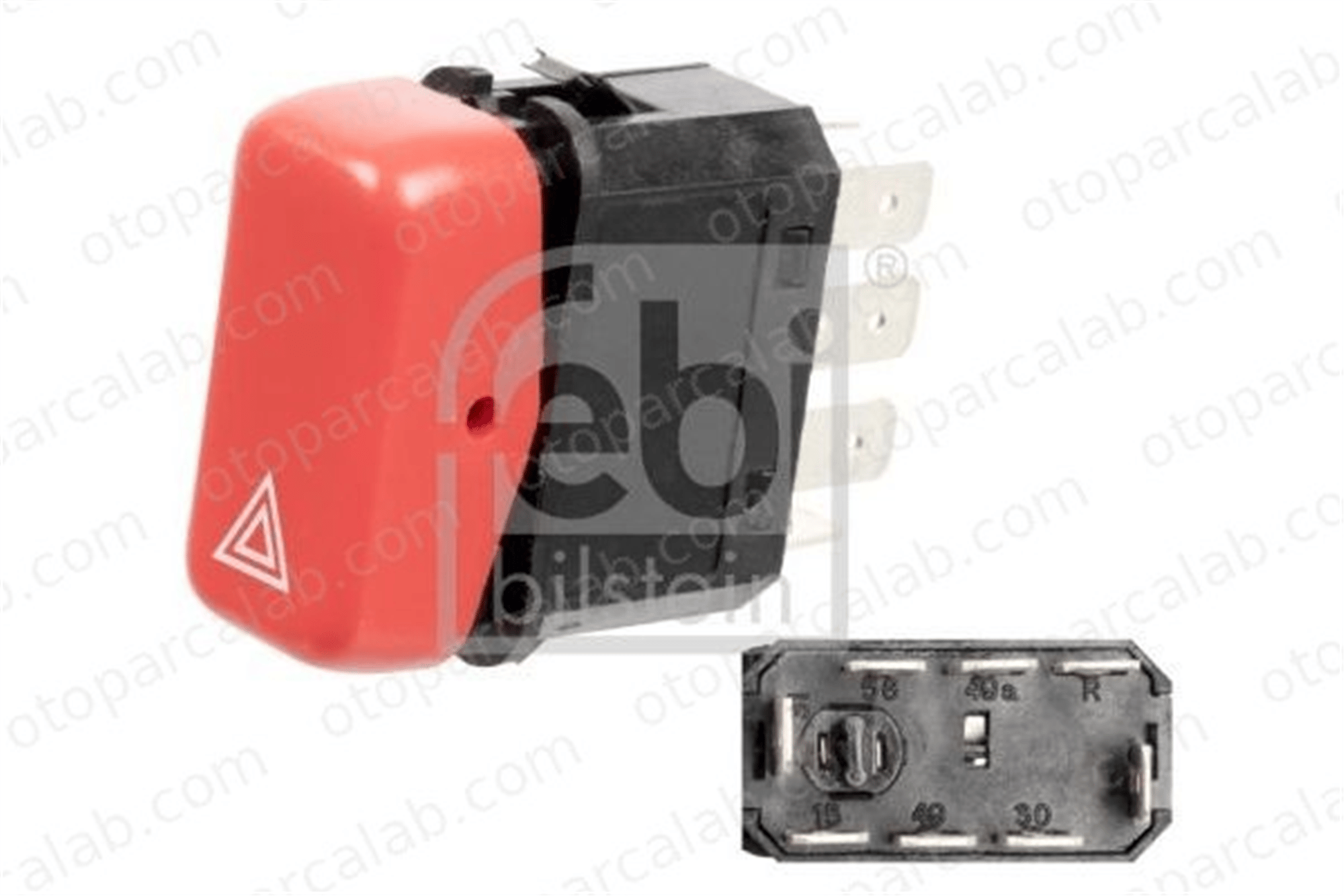 ROCKSWELL D014 Dörtlü Flaşör Düğmesi MERCEDES-BENZ SK ATEGO 2 3865457024 A3865457024