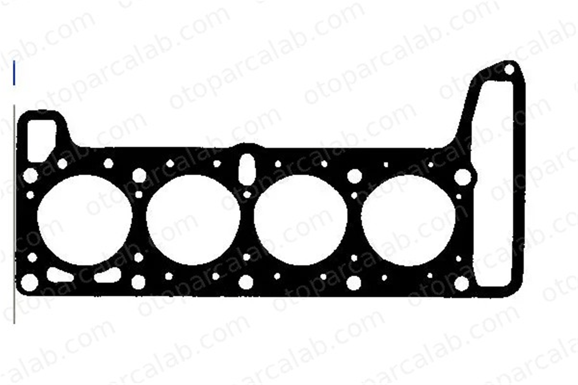 ROYAL 038010N Silindir Kapak Contası CITROËN JUMPER Minibüs/Otobüs PEUGEOT 406 21011 1003020