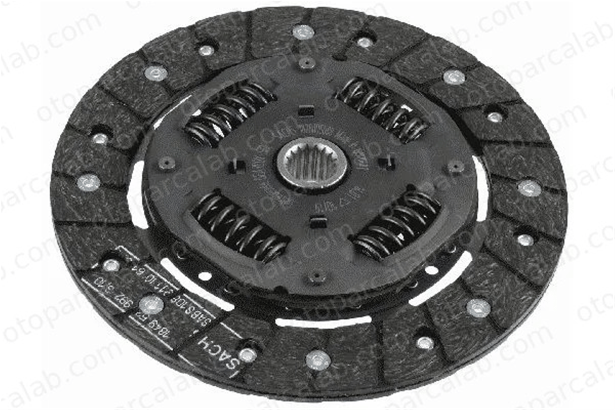 SACHS 1878 005 088 Debriyaj Balatası SMART FORTWO Coupe FORTWO Cabrio 4542500301 12526605