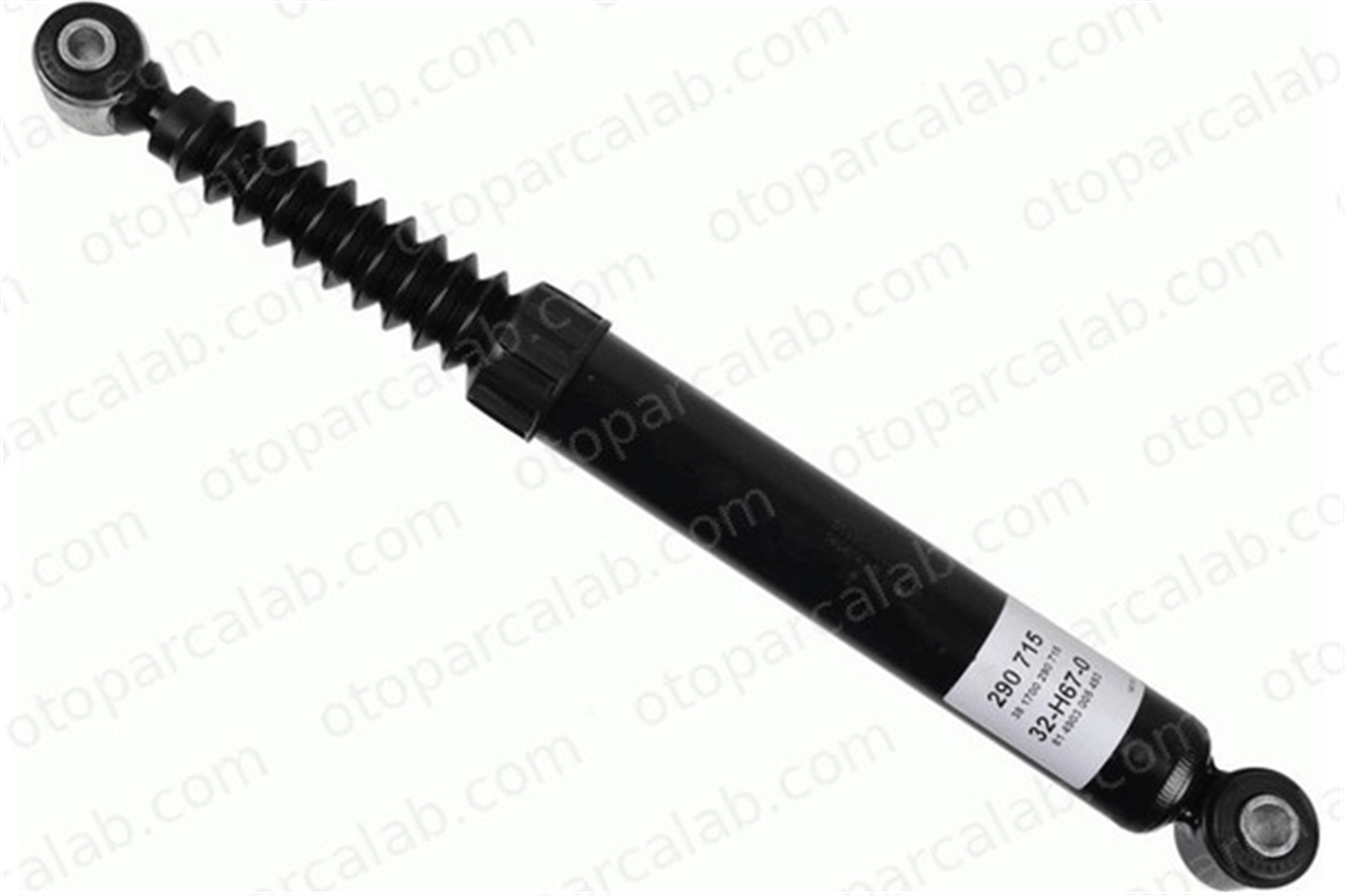 SACHS 290 715 Amortisör Arka Sağ veya Sol PEUGEOT 607 5206V5 5206V6
