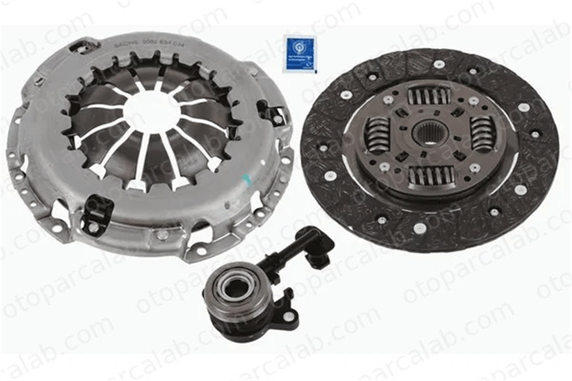 SACHS 3000 990 572 Debriyaj Seti DACIA LOGAN MCV RENAULT CLIO III 302052307R