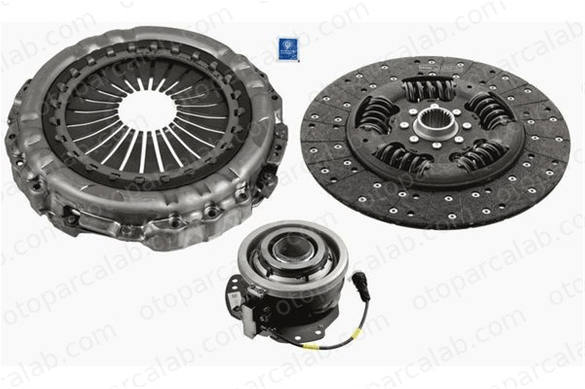 SACHS 3400 710 064 Debriyaj Seti VOLVO FL6 RENAULT TRUCKS MIDLINER 7421605193 827612
