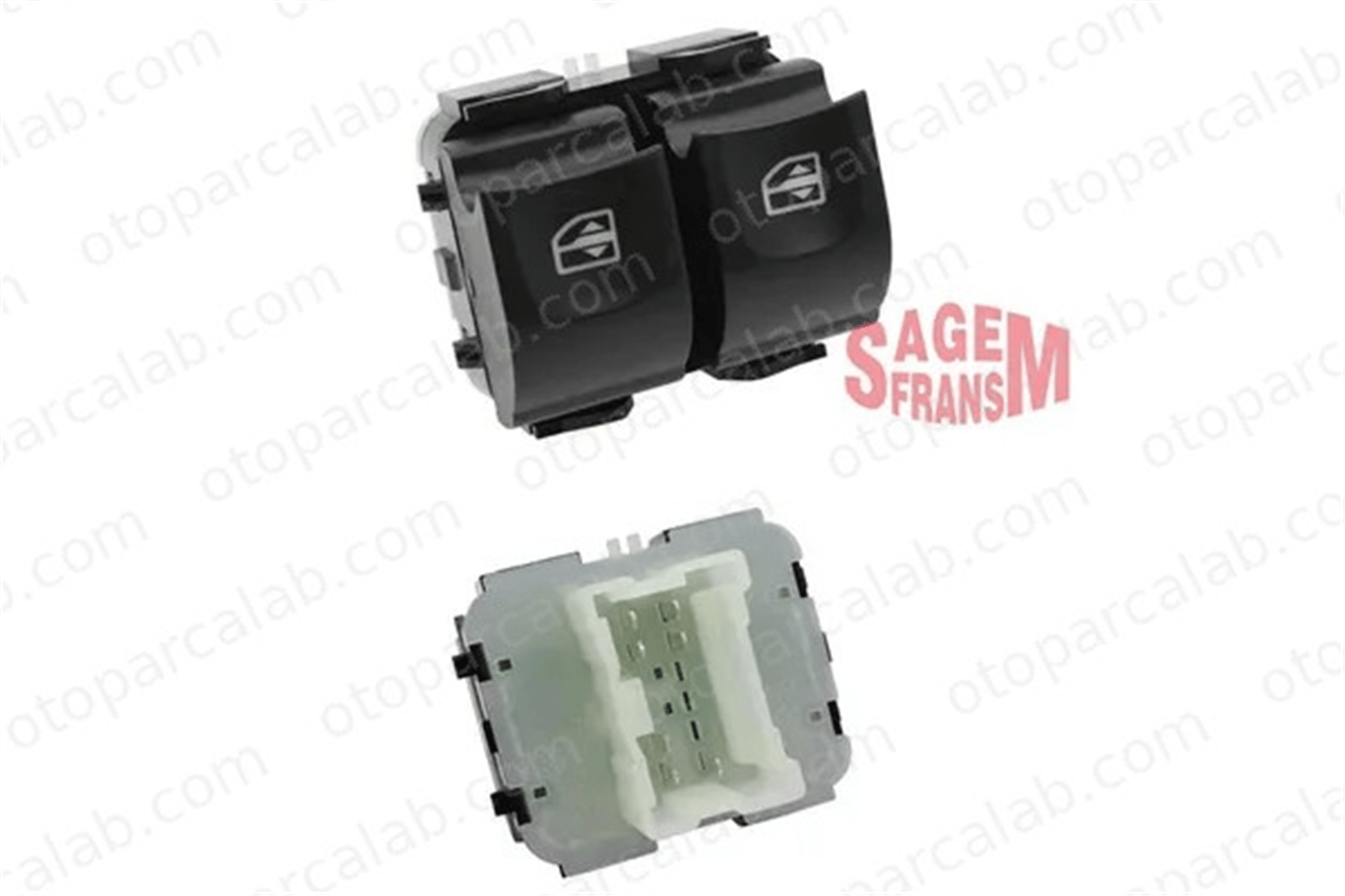 SAGEM 500121 Cam Açma Düğmesi Ön Sol RENAULT CLIO IV DACIA LOGAN II 254112588R 254118722R