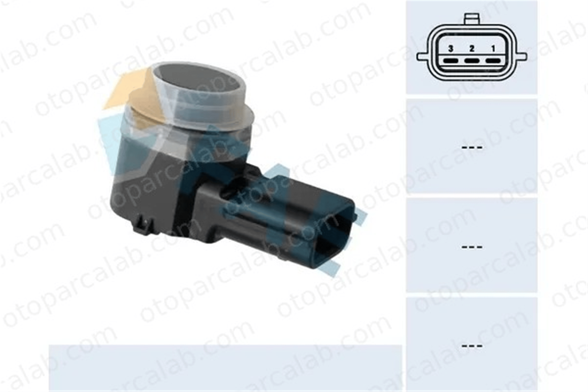 SAGEM 62124 Park Sensörü RENAULT MEGANE III Coupe MEGANE III Grandtour 284425707R 4406141