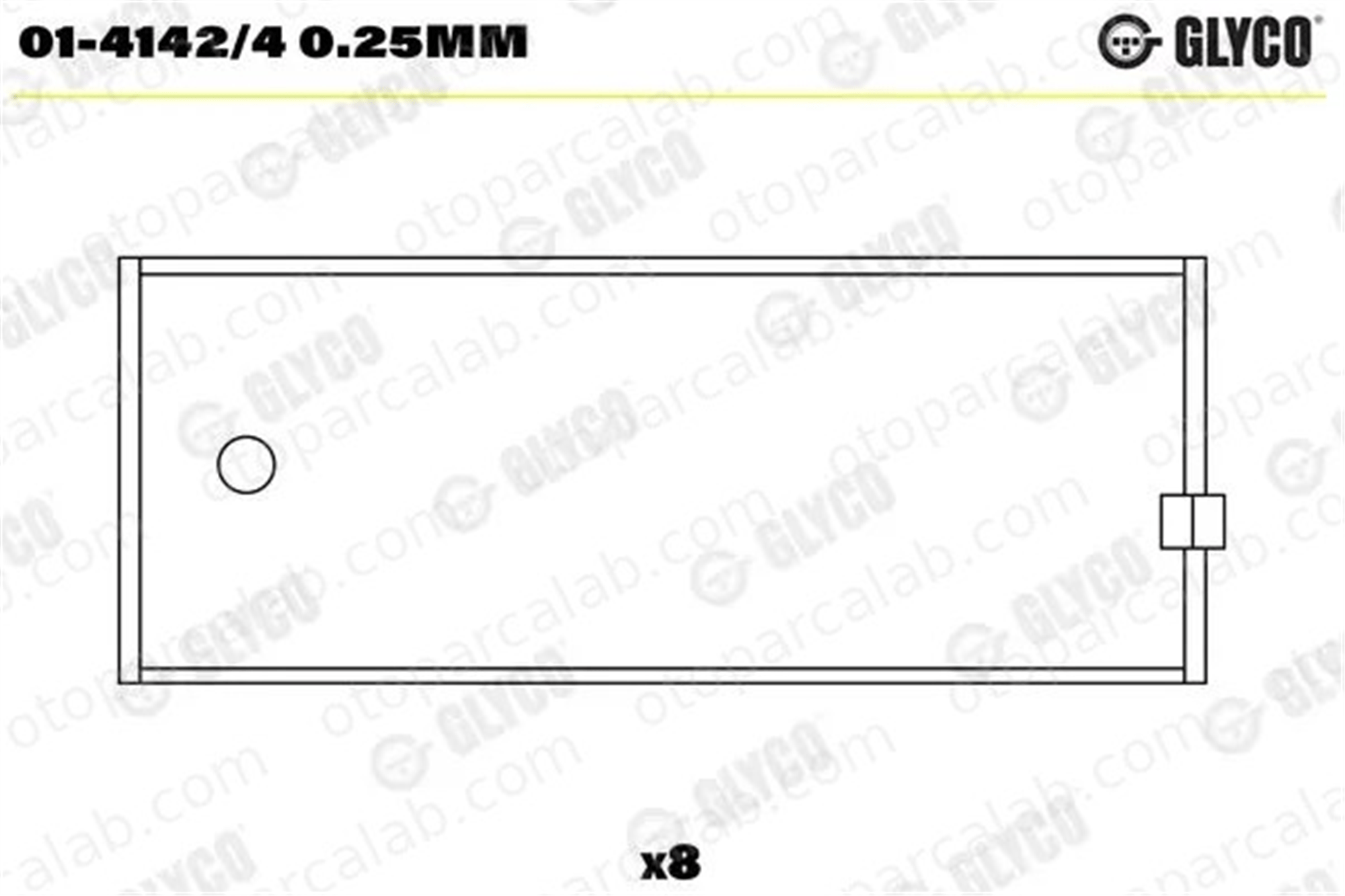 SAHIN 4223050 Kol Yatak (0.50) ŞAHİN 4223050 FORD TAUNUS TRANSIT Minibüs/Otobüs 1546728 73HM6211B2A