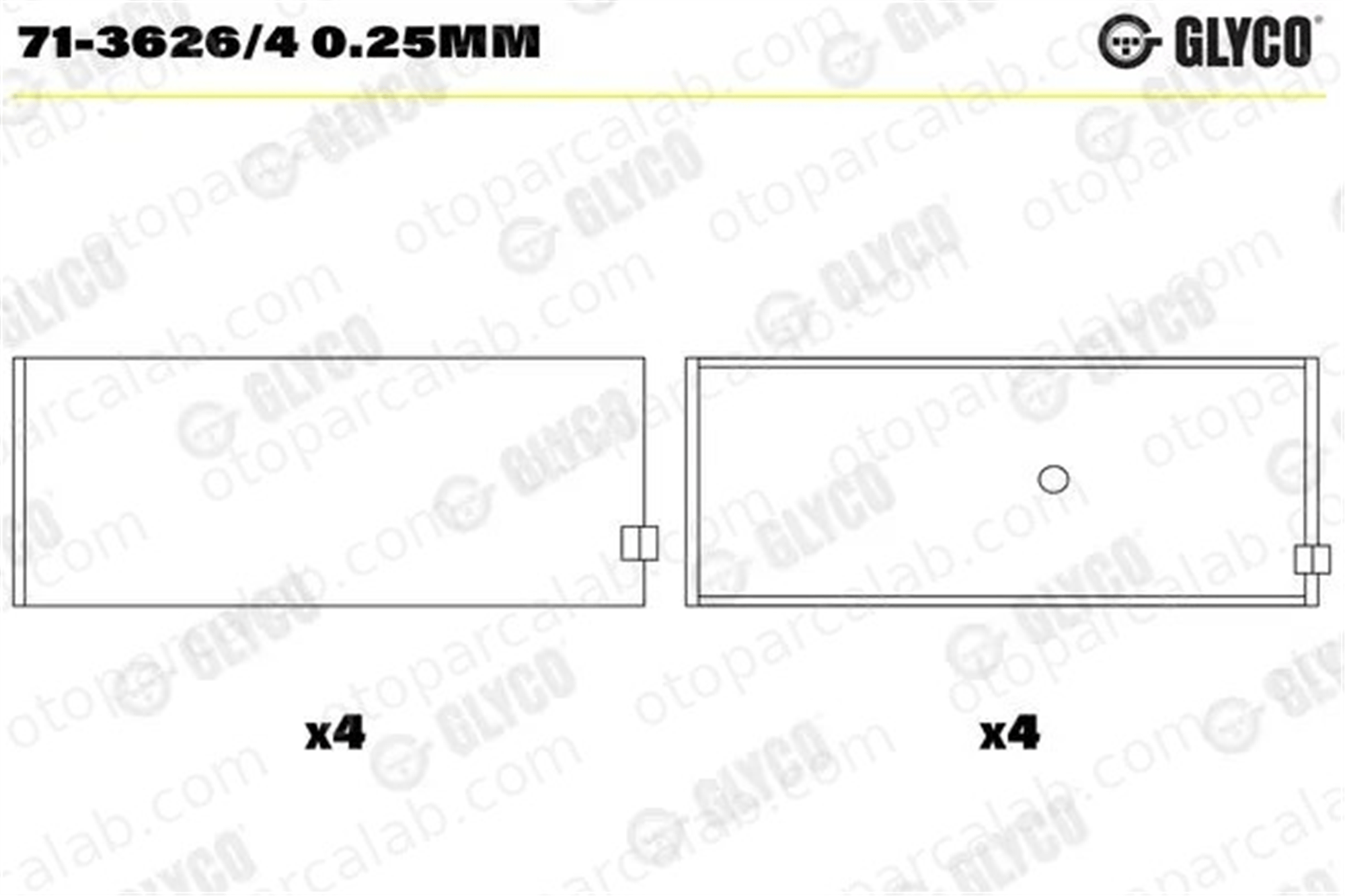 SAHIN 4290050 Kol Yatak (0.50) ŞAHİN 4290050 OPEL KADETT E Hatchback VECTRA A 622966 77272610