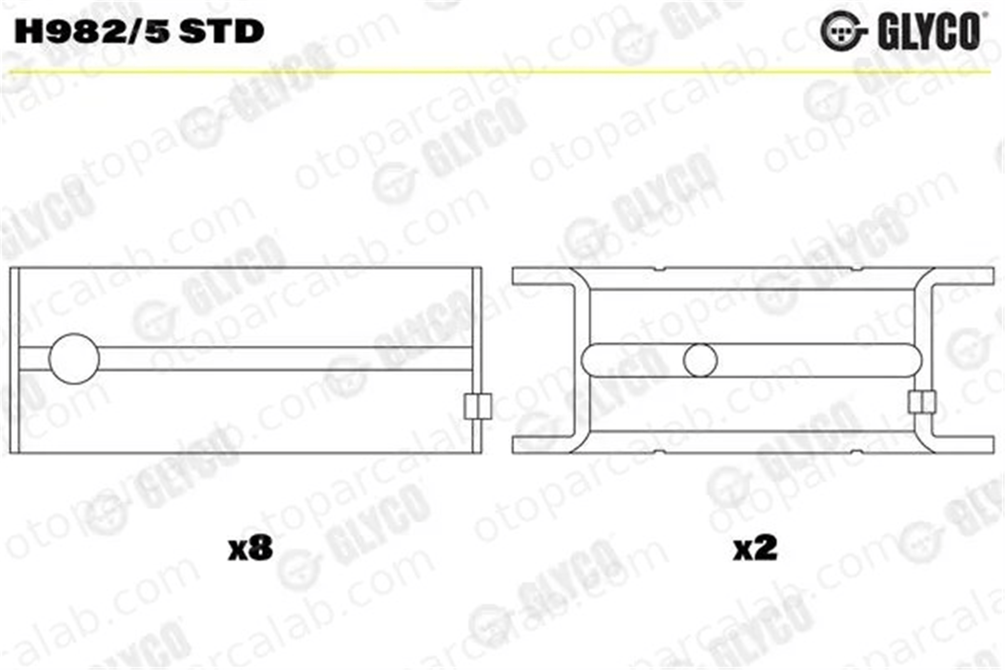 SAHIN AN 5212 STD Ana Yatak (STD) ŞAHİN AN 5212 STD OPEL KADETT E Hatchback VECTRA A 618049 90166630