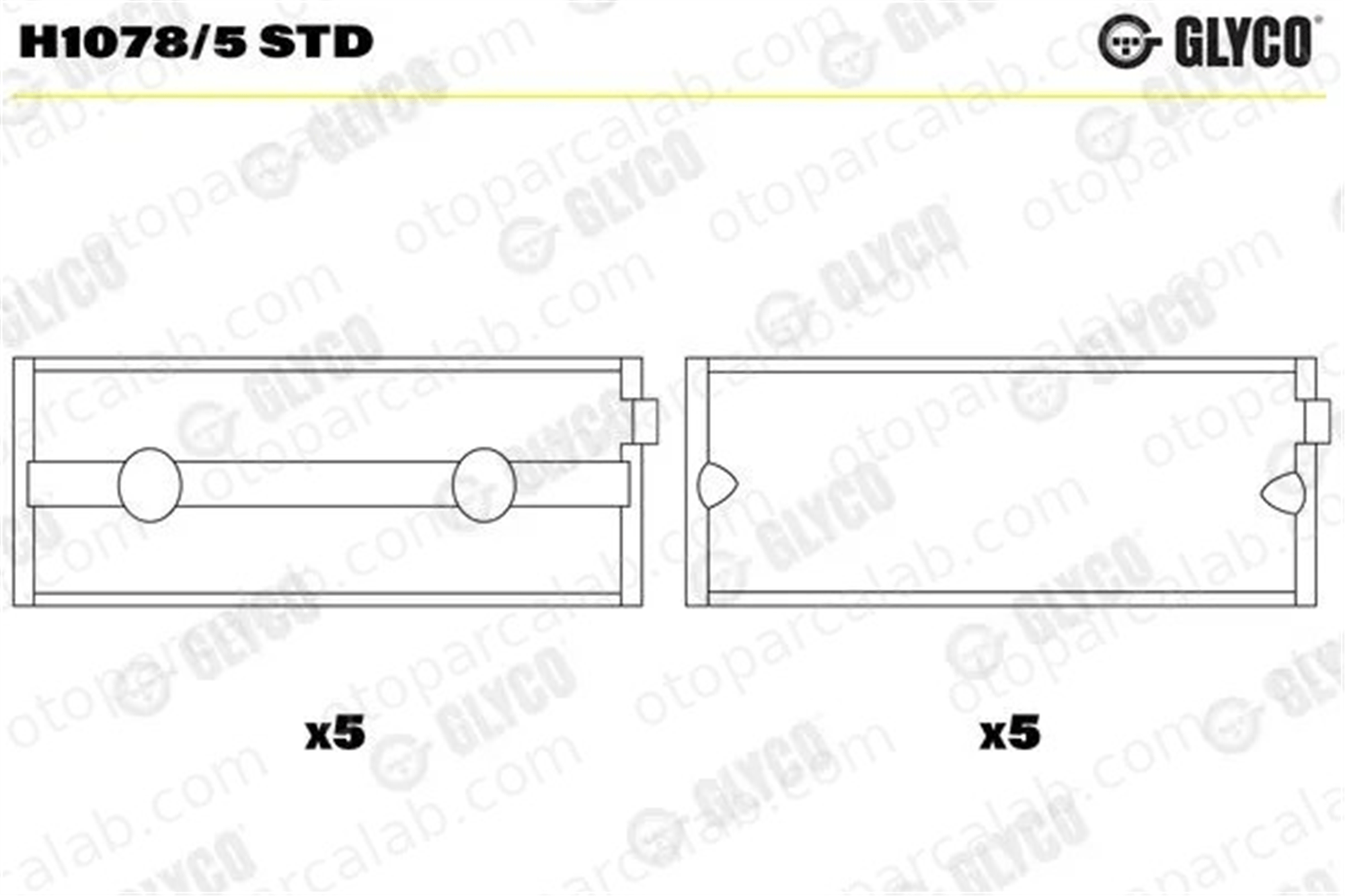SAHIN AN 5301 STD Ana Yatak (STD) ŞAHİN AN 5301 STD ISUZU KB TROOPER I 894125744 894168552