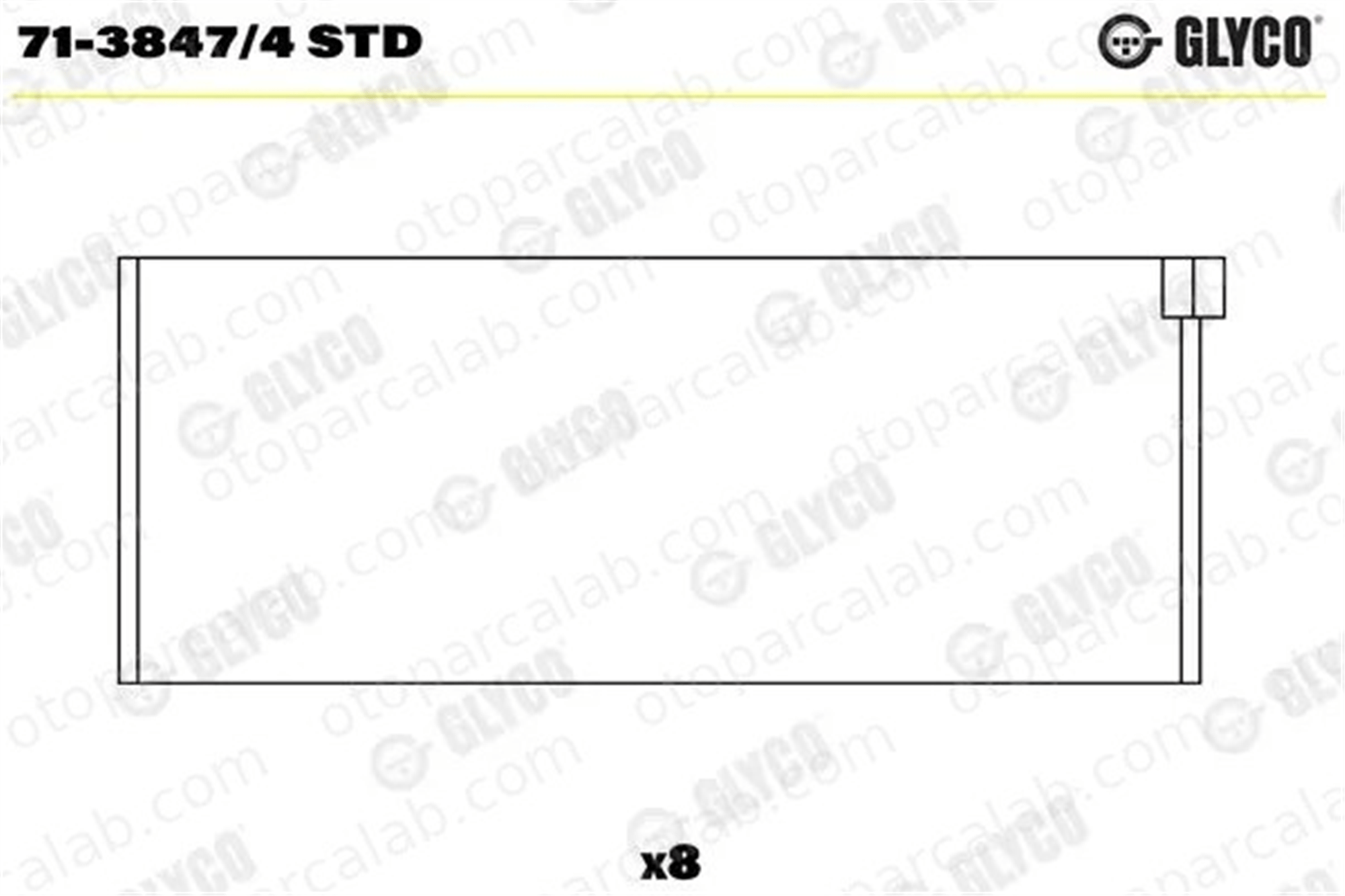 SAHIN KL1715MXSTD Kol Yatak (STD) ŞAHİN KL1715MXSTD AUDI A4 B5 A4 B5 Avant 28105701H 028 105 701 H