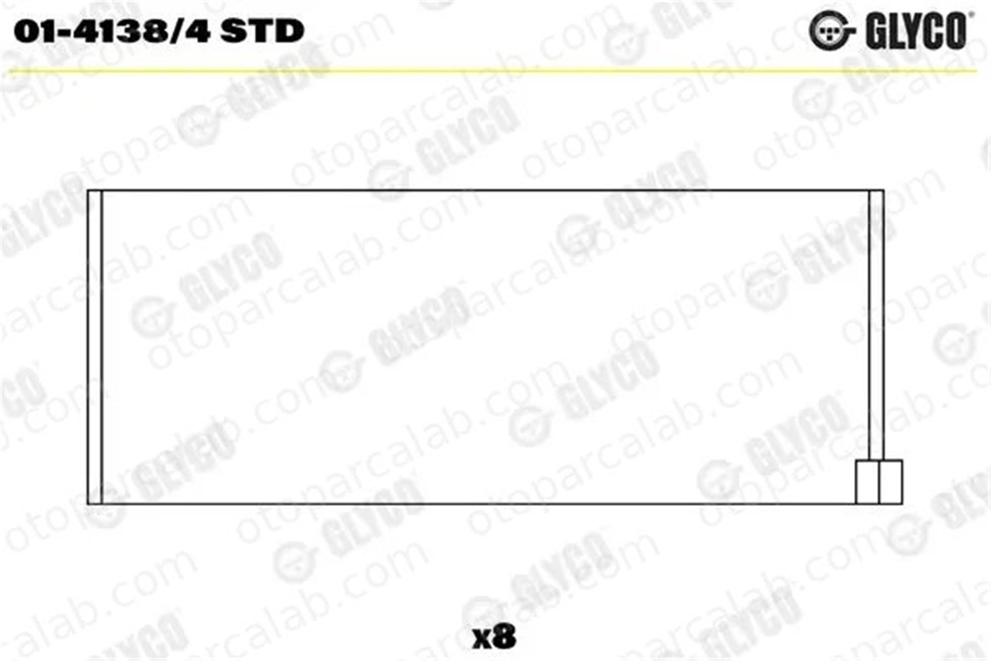 SAHIN KL4170001STD Kol Yatak (STD) ŞAHİN KL4170001STD RENAULT 5 RAPID Kasa/büyük limuzin 7701348415 7701459292