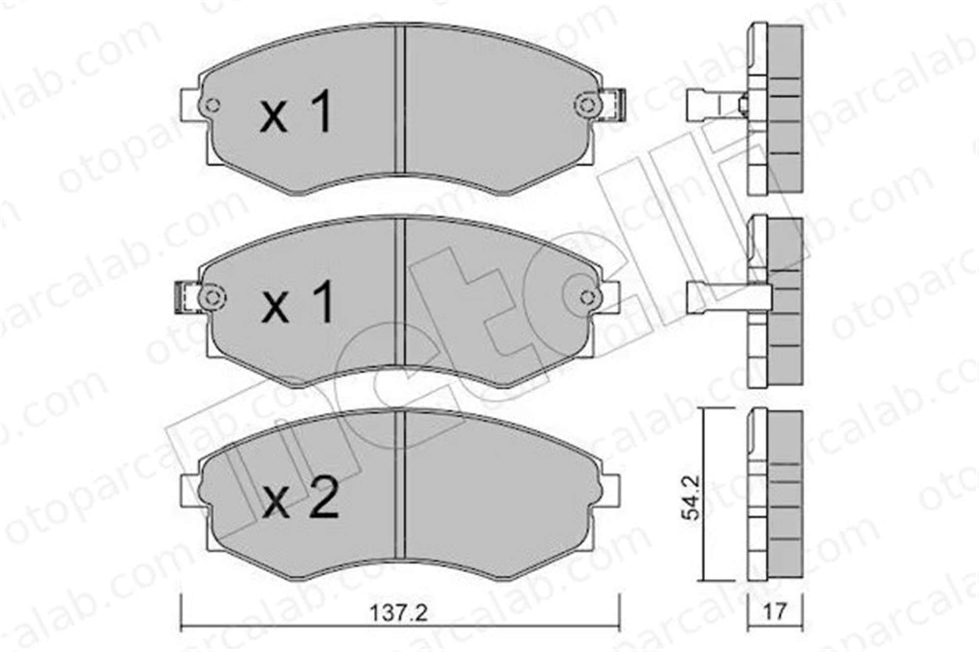 SANGSIN SP1048 Fren Disk Balata Ön SSANGYONG KORANDO HYUNDAI SONATA III 5810129A00 5810120A00