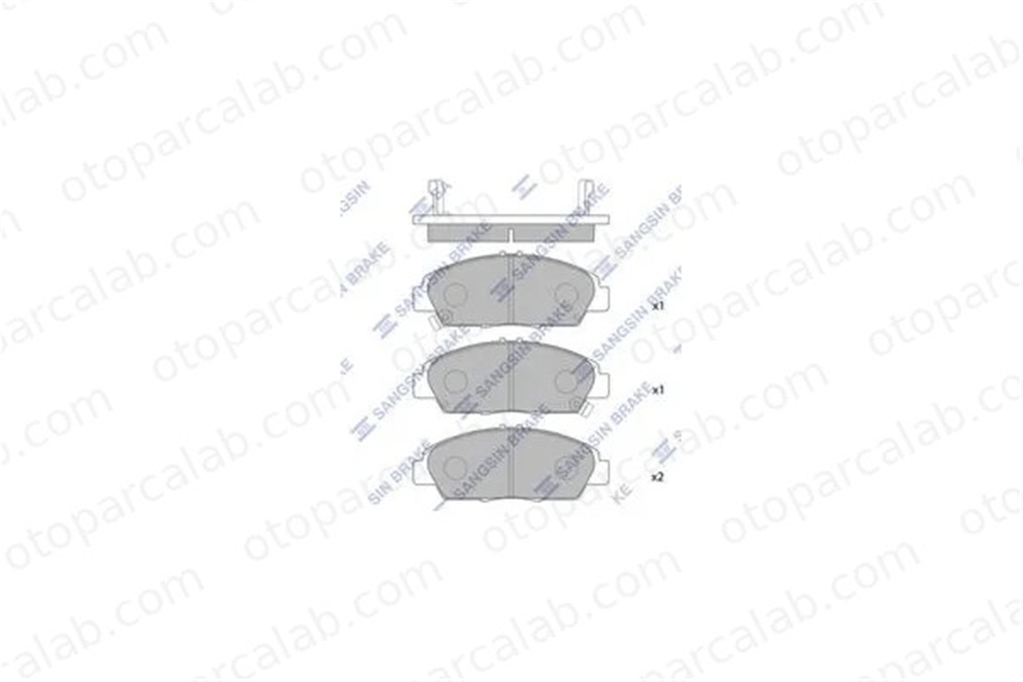 SANGSIN SP1431 Fren Disk Balata Ön ROVER 600 I HONDA ACCORD V 45022S30G10 45022S30G11