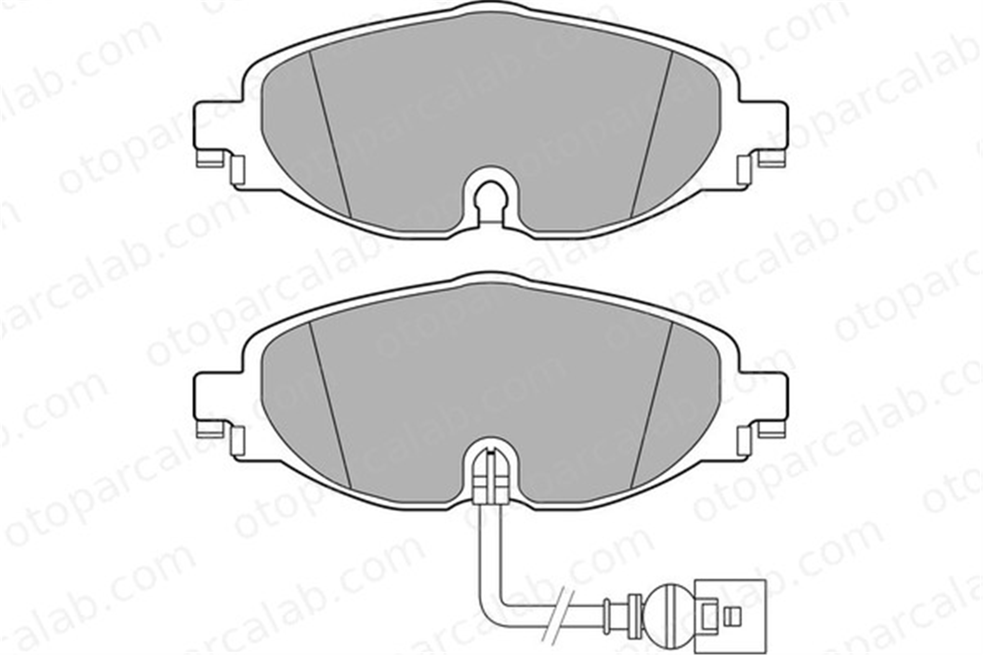 SANGSIN SP1678 Fren Disk Balata Ön AUDI A3 Limousine A3 Sportback 8V0698151 2K5698151