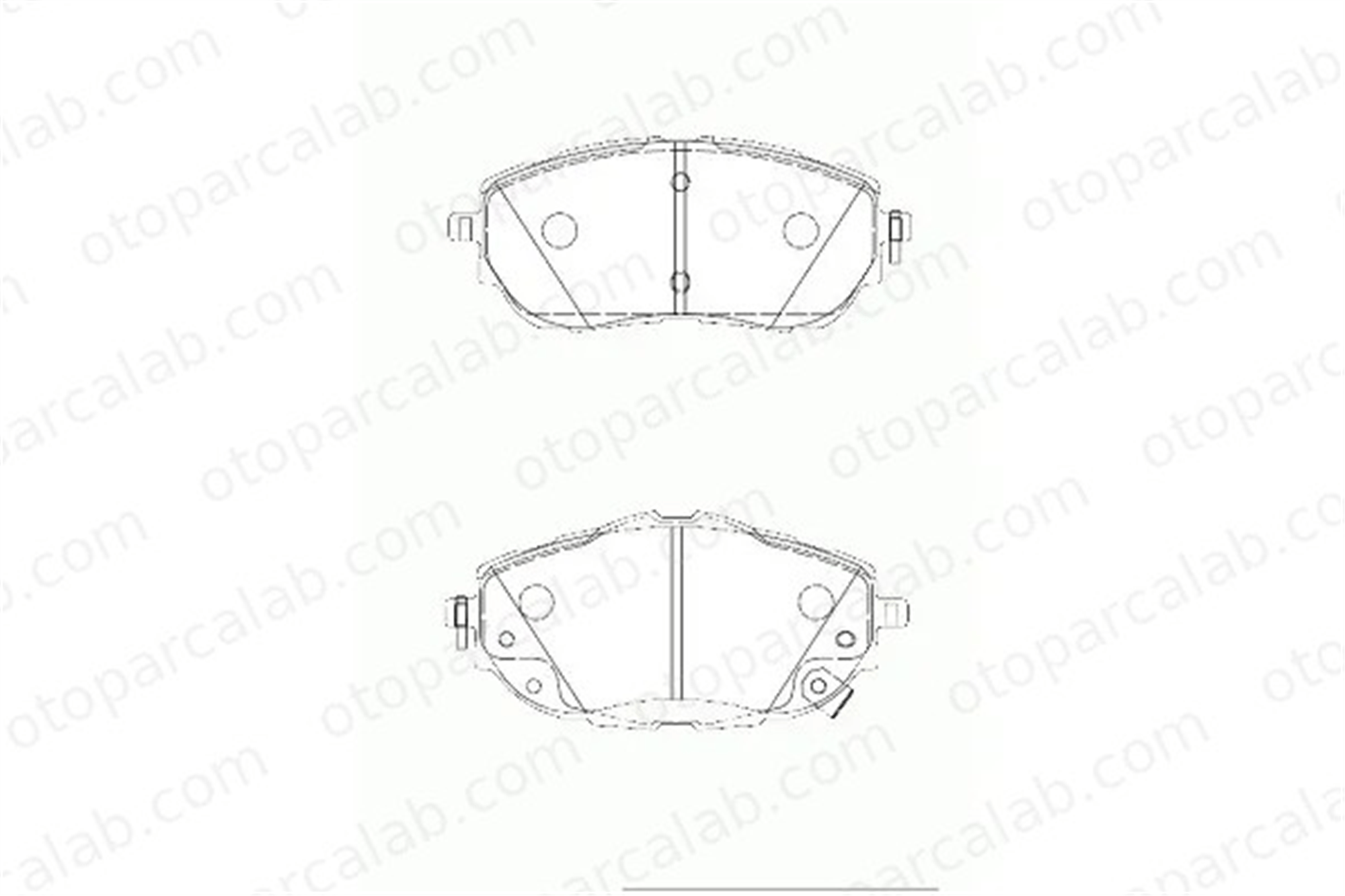 SANGSIN SP1700 Fren Disk Balata Ön TOYOTA AURIS AURIS Station wagon 446502391 446502390