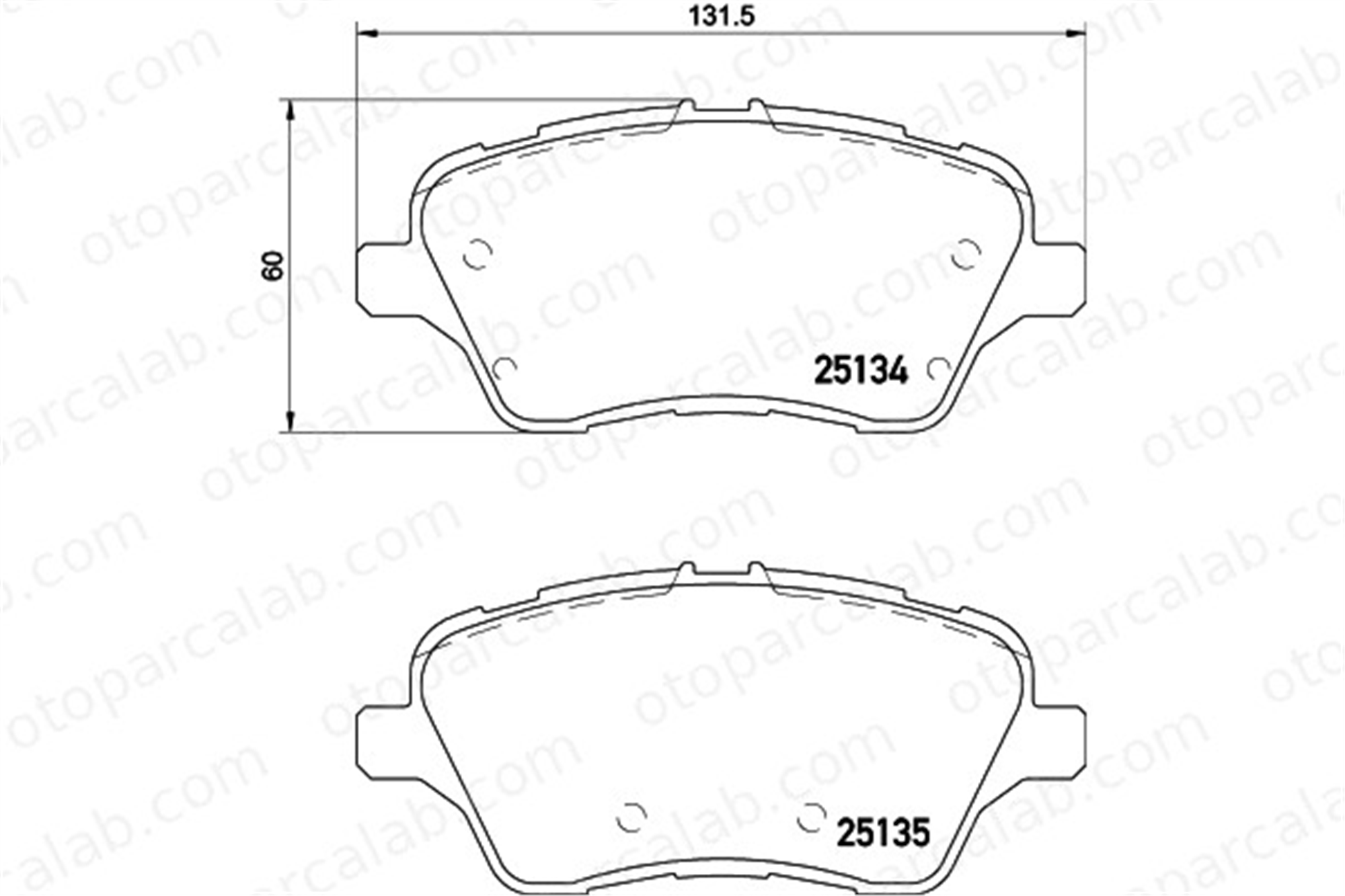 SANGSIN SP1811 Fren Disk Balata Ön FORD B-MAX TOURNEO COURIER B460 MPV AY112K021CA 1751951