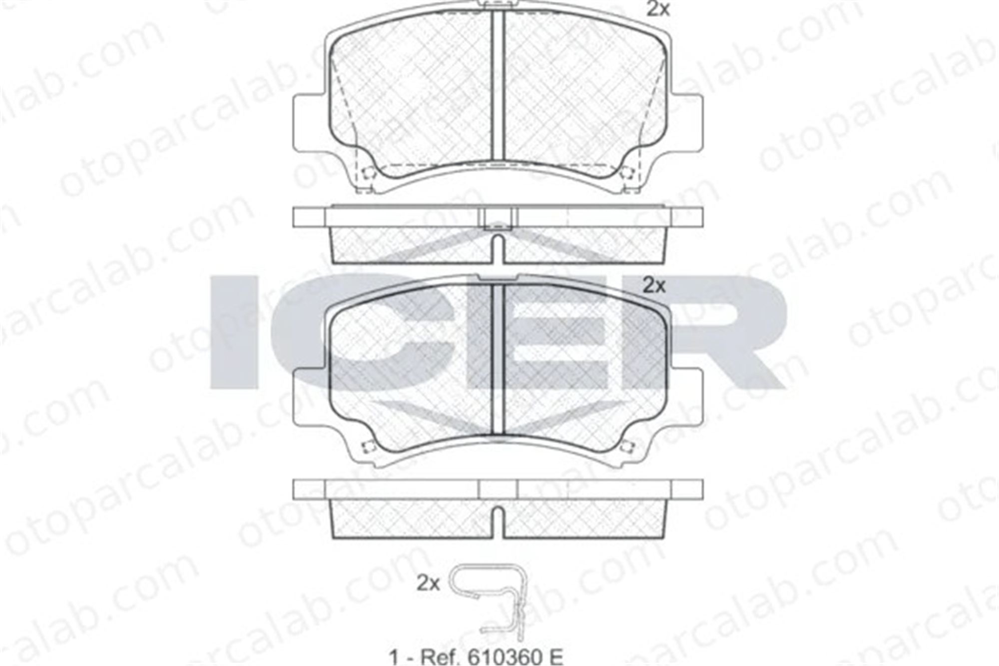 SANGSIN SP2021 Fren Disk Balata Ön SUZUKI WAGON R+ Hatchback DFSK K SERIES Platform şasi 5581025F10 5581075F00