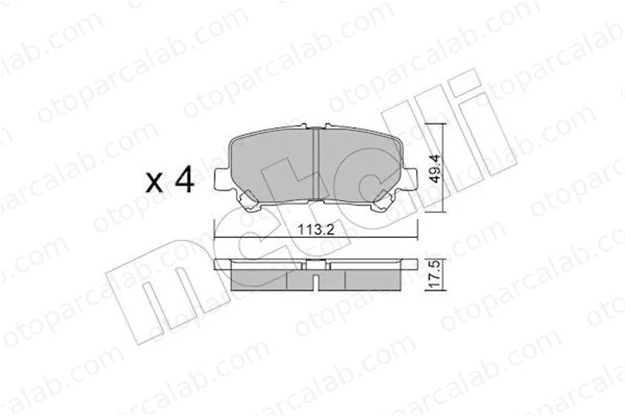 SANGSIN SP4502 Fren Disk Balata Arka TOYOTA HIACE VI Minibüs/Otobüs 446626030 04466-26030
