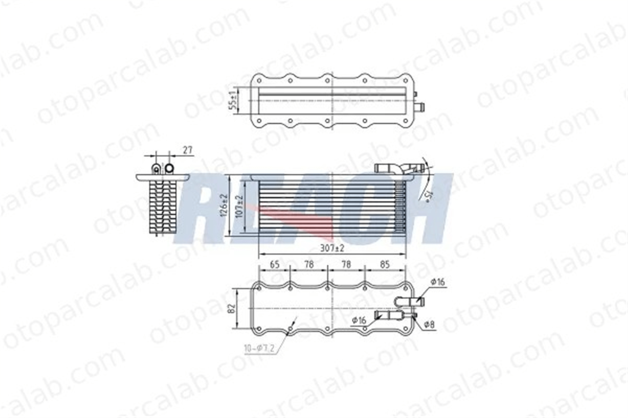 SEAT ORJINAL 04E145749B Turbo Radyatörü VW GOLF VII GOLF VII Variant 4E145749B 4E145749F