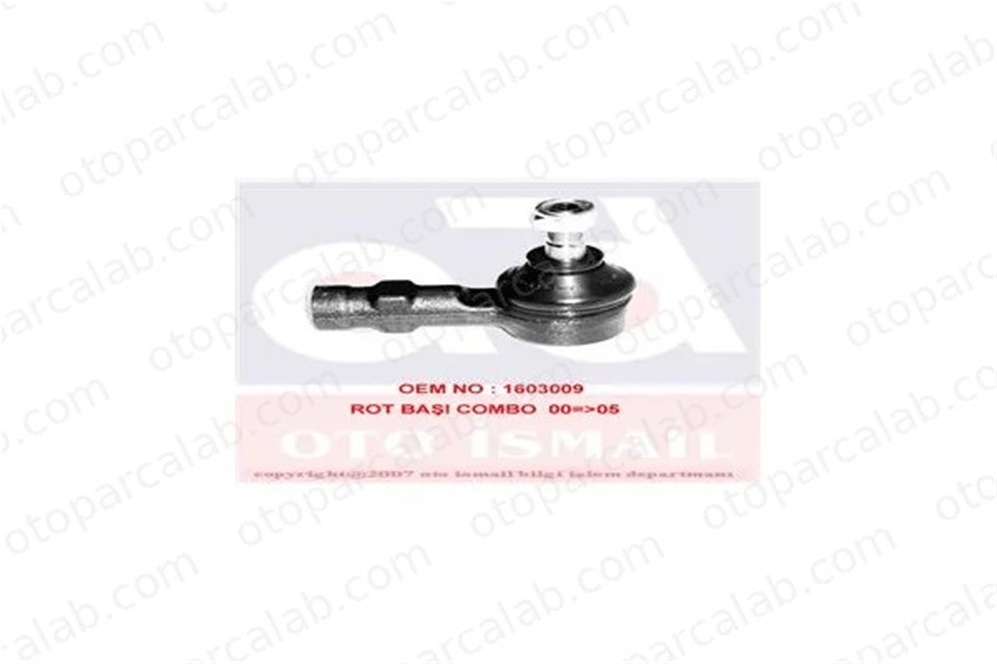 SISMAK 164432 Rot Başı Sağ veya Sol OPEL CORSA A Hatchback COMBO Kasa/büyük limuzin 1603009 324050