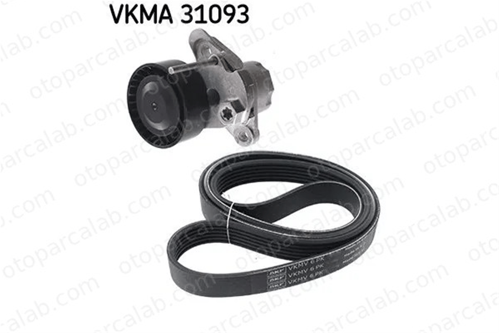 SKF 31093 Vantilatör Kayış Seti VW GOLF VII GOLF VII Variant 4E145299N 04E145299N