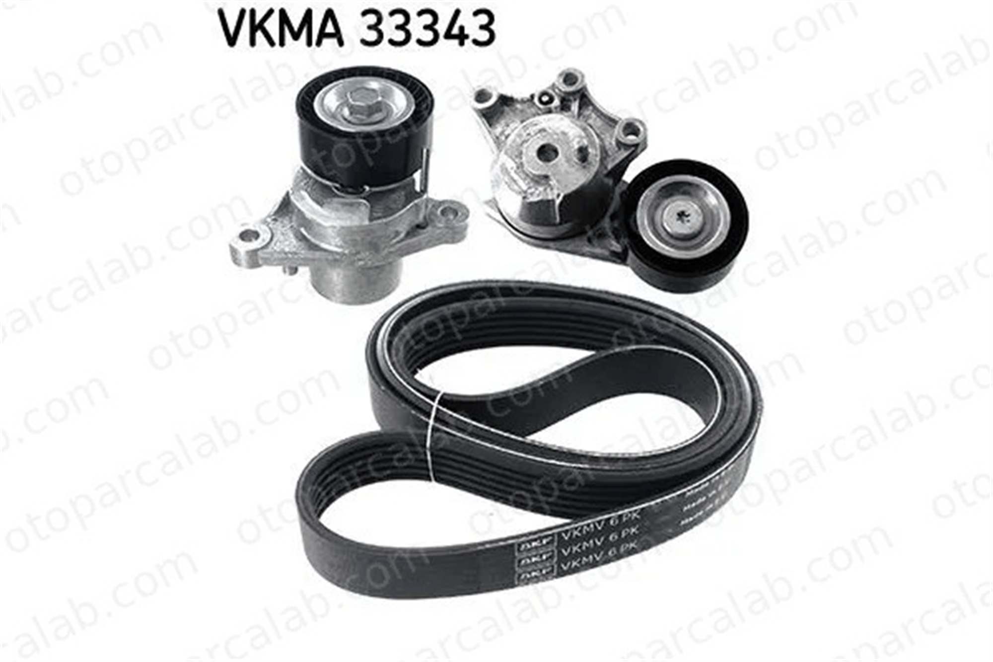 SKF 33343 Vantilatör Kayış Seti CITROËN DS5 C4 CACTUS 1613255580 1613255380