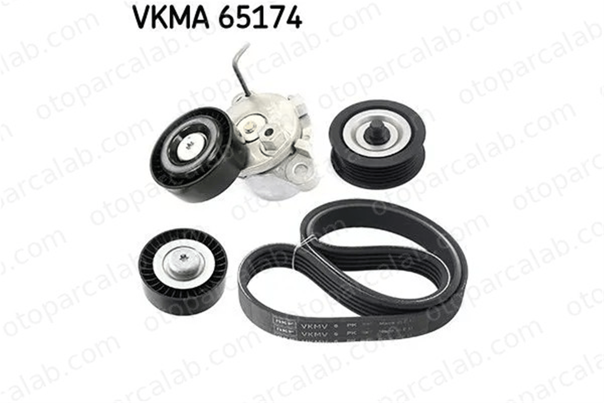 SKF 65174 Vantilatör Kayış Seti HYUNDAI i30 Station wagon i30 252122A300 252122A600