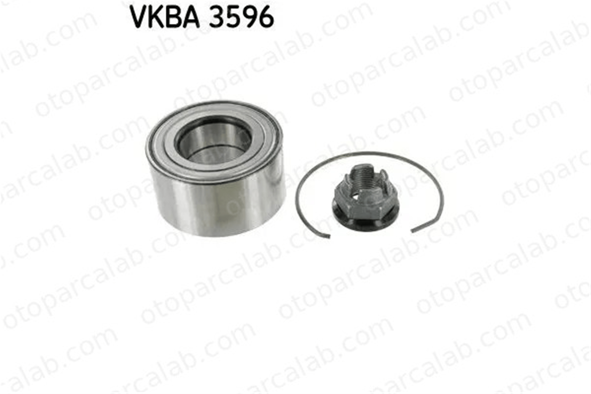 SKF VKBA 3596 Teker Rulmanı Ön Sağ veya Sol RENAULT CLIO II KANGOO Express 40210 46423869