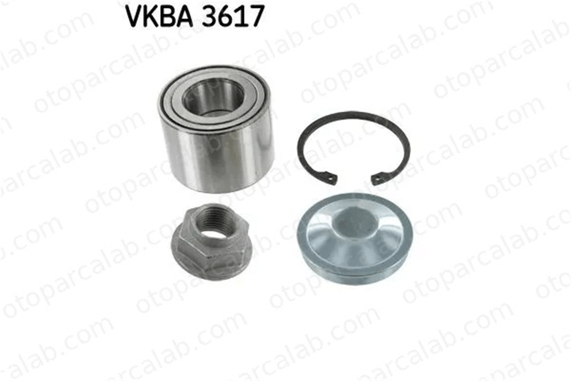 SKF VKBA 3617 Teker Rulmanı Arka Sağ veya Sol RENAULT TRAFIC II Panelvan/Van OPEL VIVARO A Minibüs/Otobüs 7701206849 4321000QAC